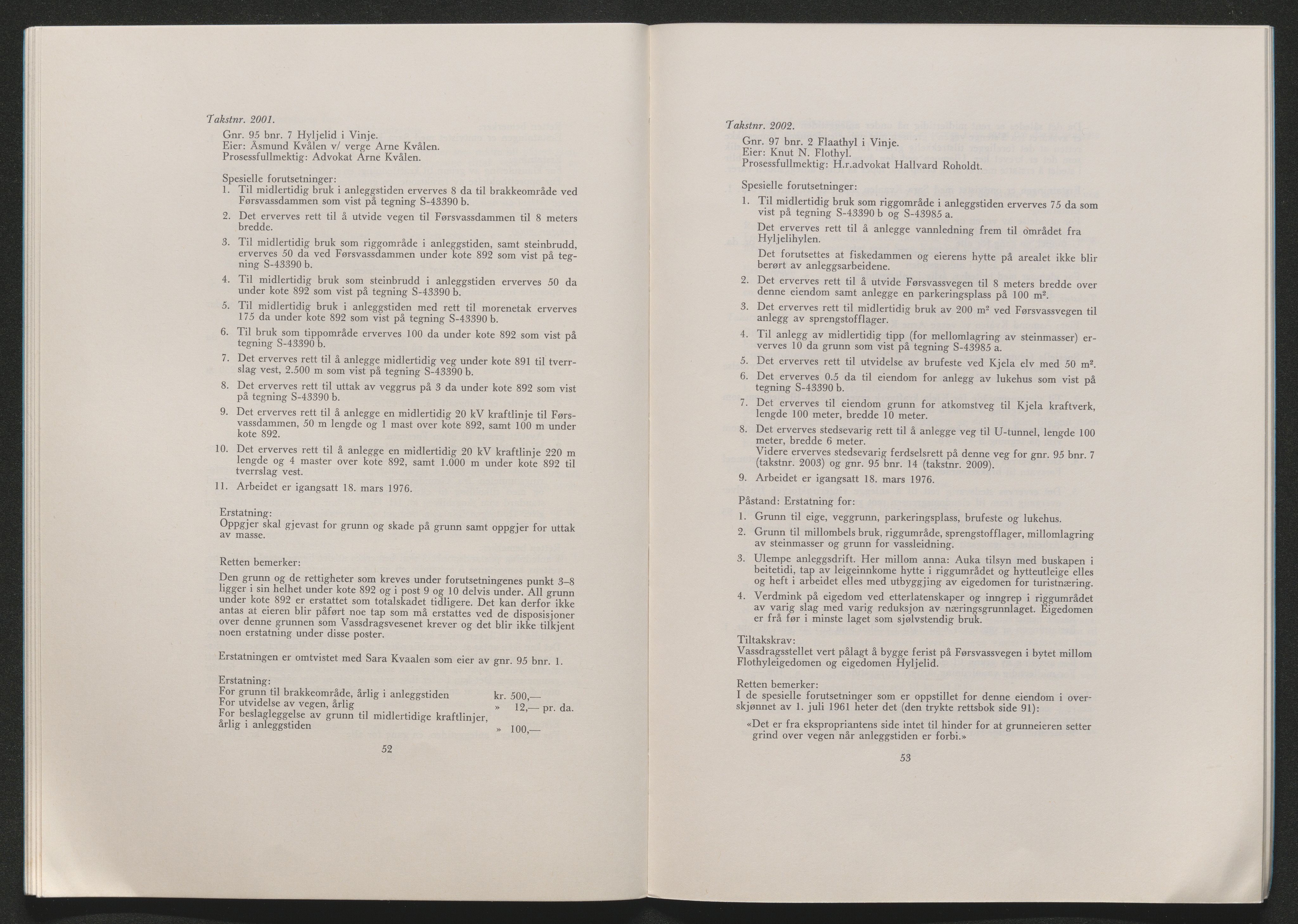 Vest-Telemark sorenskriveri, AV/SAKO-A-134/F/Fo/Foc/L0003: Tokke og Vinjevassdraget rettsbøker, 1973-1984, p. 318