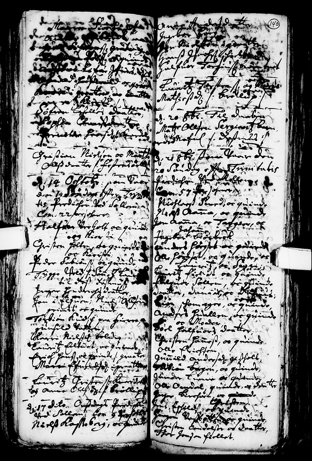 Solum kirkebøker, SAKO/A-306/F/Fa/L0001: Parish register (official) no. I 1, 1701-1716, p. 140
