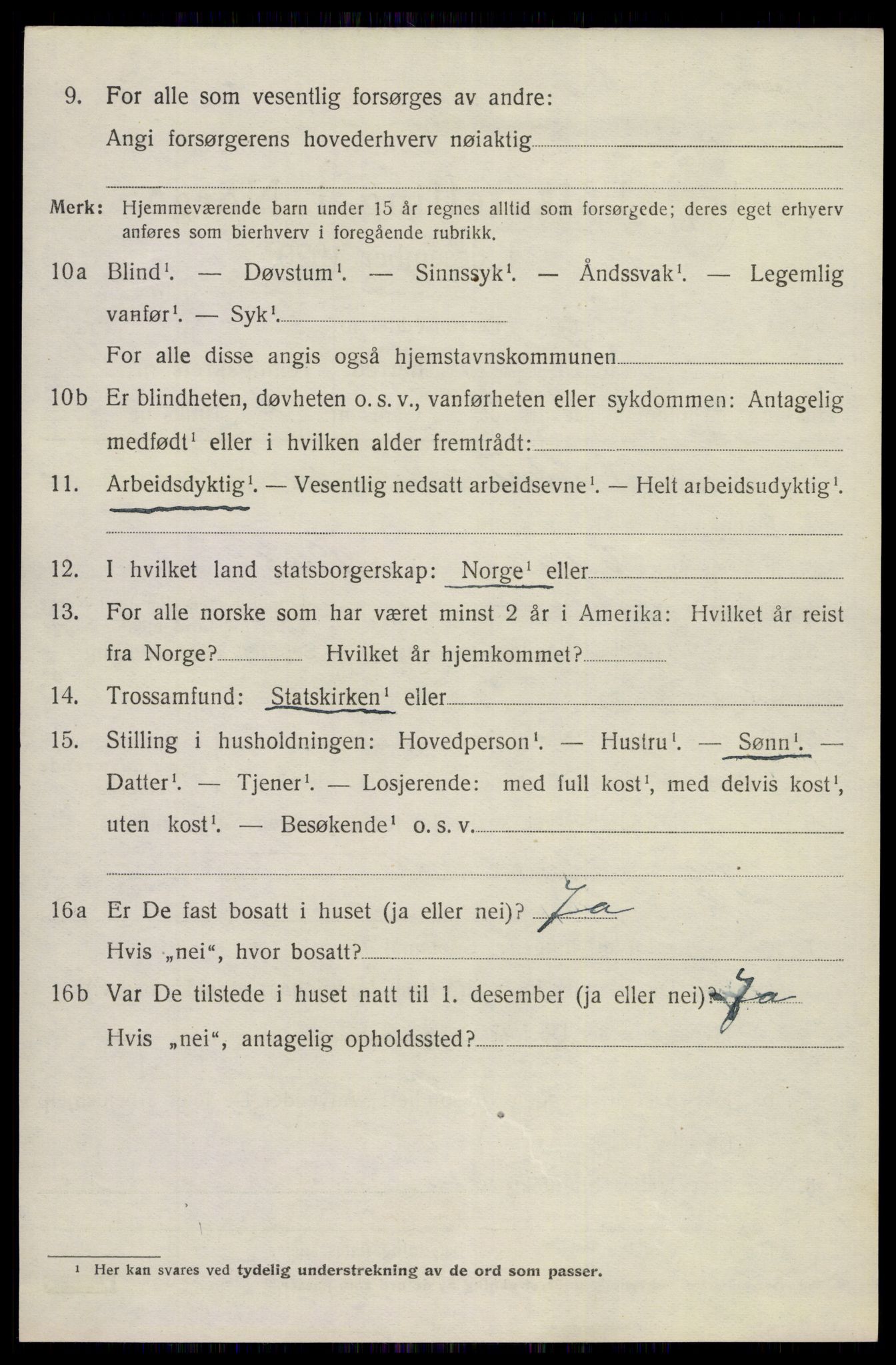 SAKO, 1920 census for Siljan, 1920, p. 2008