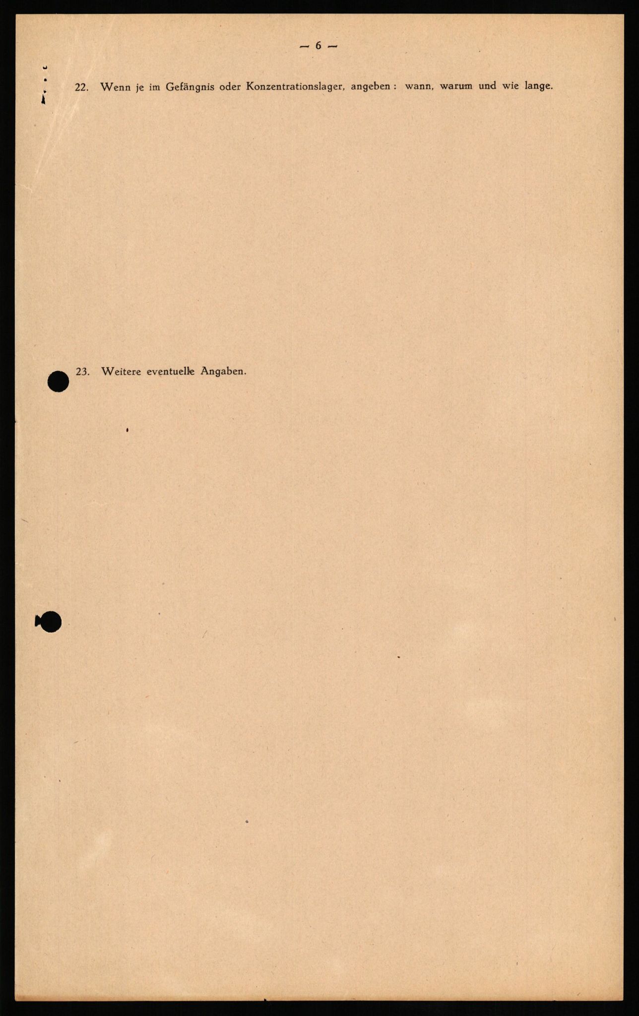 Forsvaret, Forsvarets overkommando II, AV/RA-RAFA-3915/D/Db/L0018: CI Questionaires. Tyske okkupasjonsstyrker i Norge. Tyskere., 1945-1946, p. 183