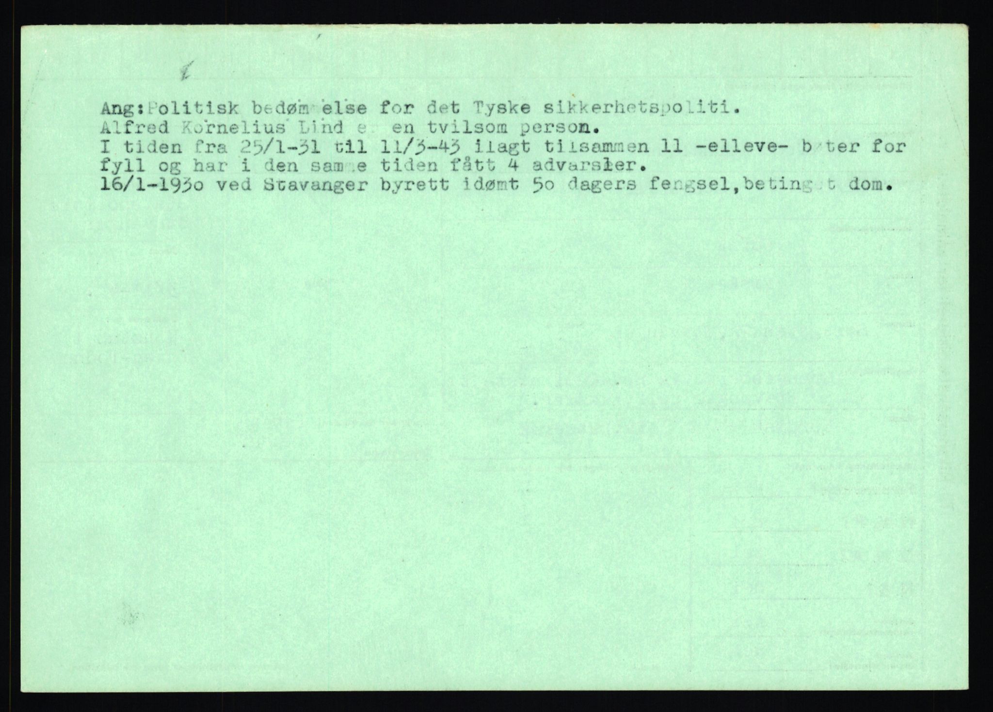 Statspolitiet - Hovedkontoret / Osloavdelingen, AV/RA-S-1329/C/Ca/L0010: Lind - Moksnes, 1943-1945, p. 5