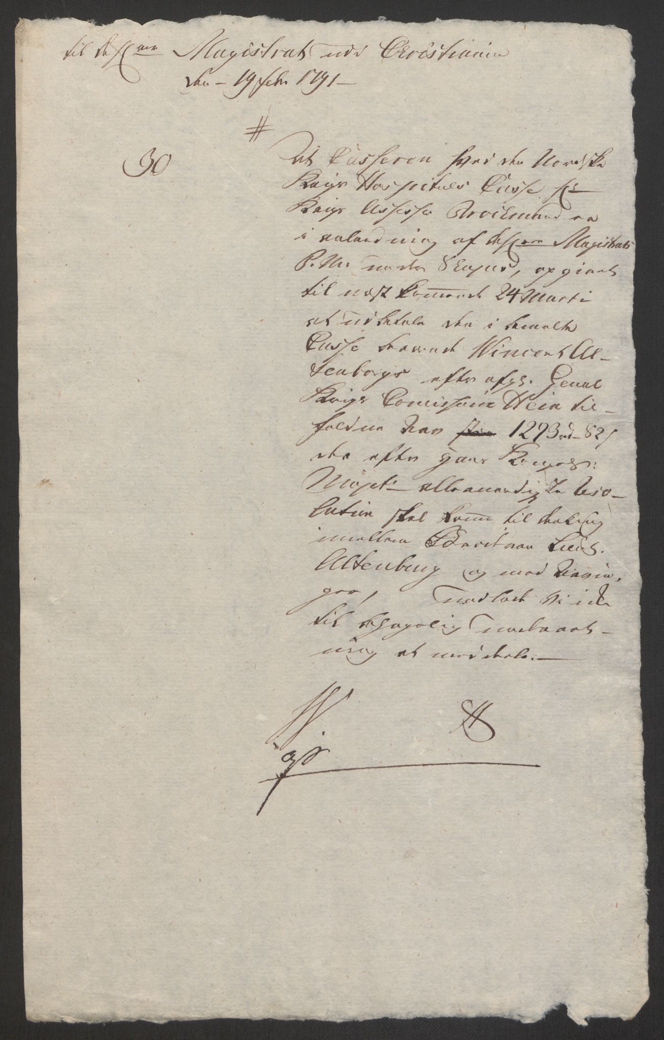 Forsvaret, Den norske kvesthuskasse/krigshospitalkasse, AV/RA-RAFA-1887/F/Fa/L0008: Konsepter, 1790-1793, p. 401