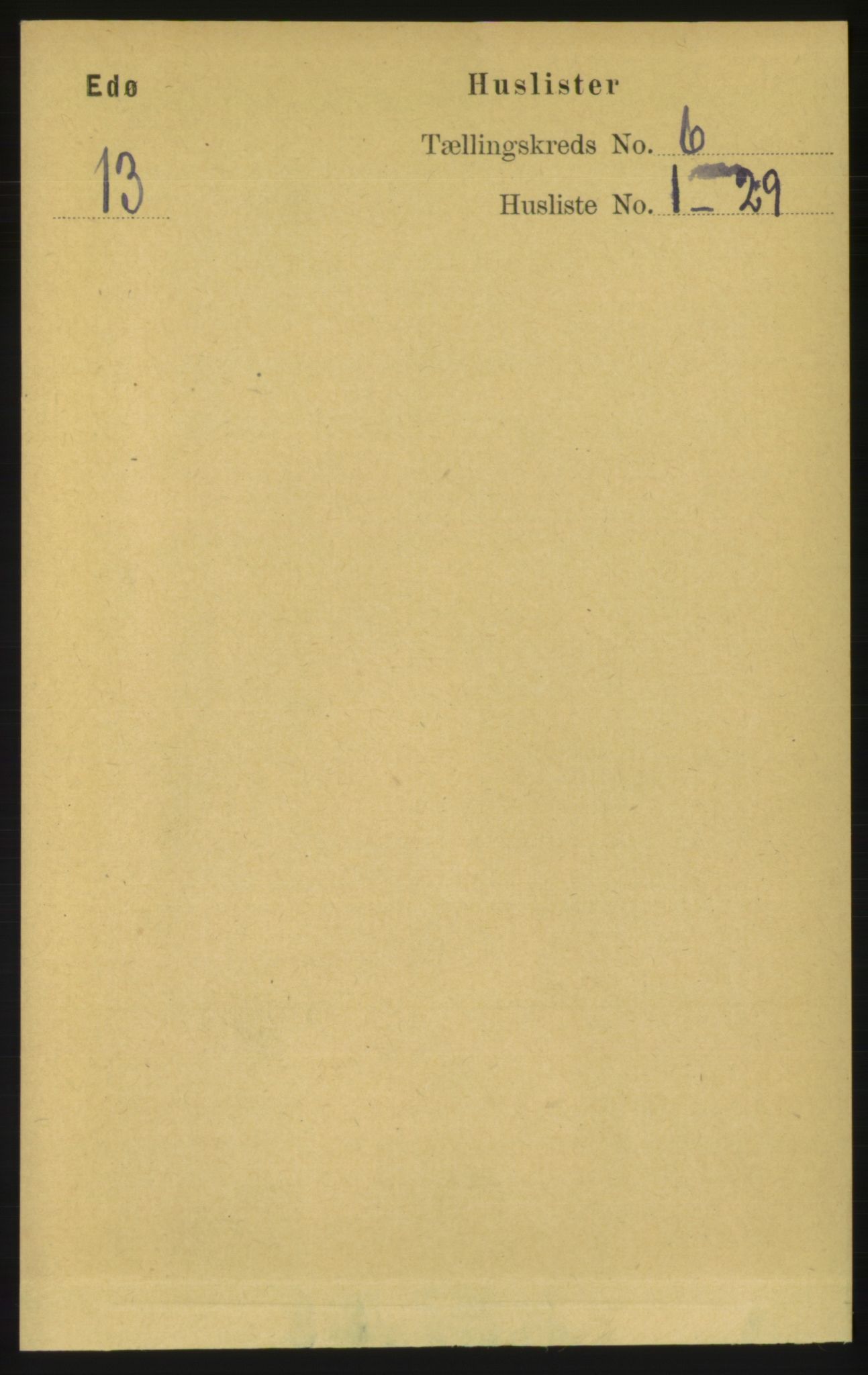 RA, 1891 census for 1573 Edøy, 1891, p. 1322