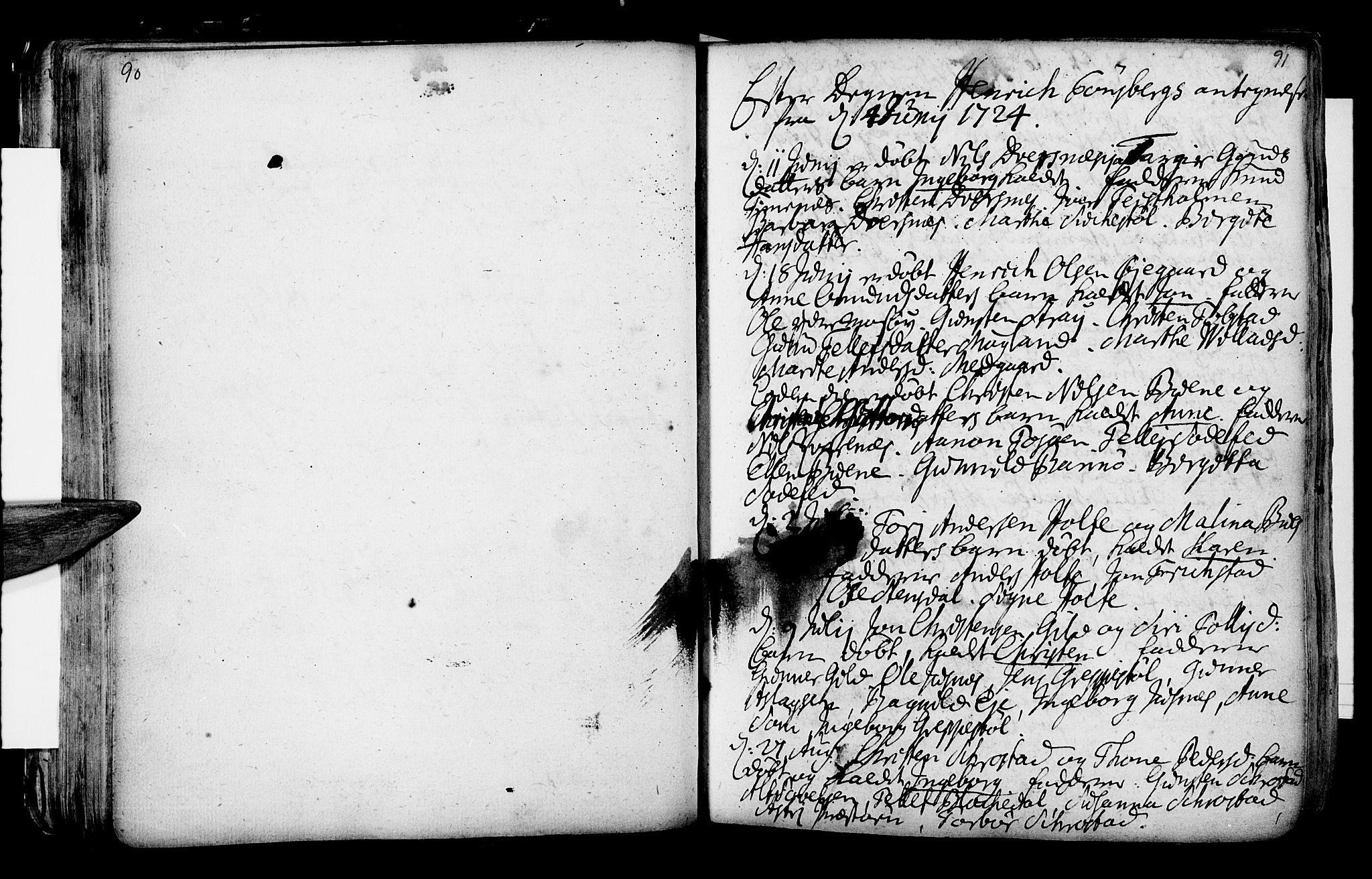 Oddernes sokneprestkontor, AV/SAK-1111-0033/F/Fa/Faa/L0002: Parish register (official) no. A 2, 1719-1764, p. 90-91