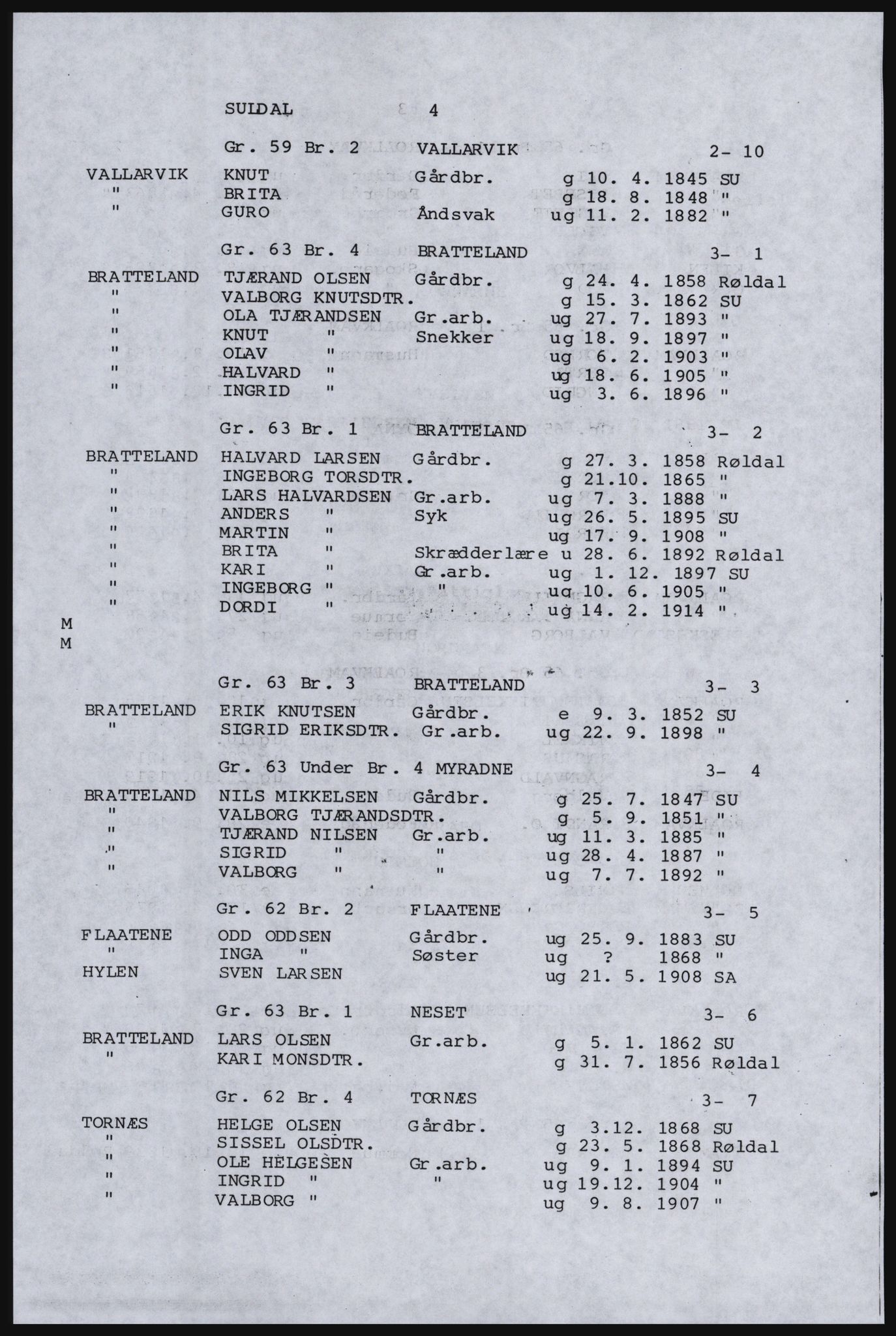 SAST, Copy of 1920 census for Inner Ryfylke, 1920, p. 236