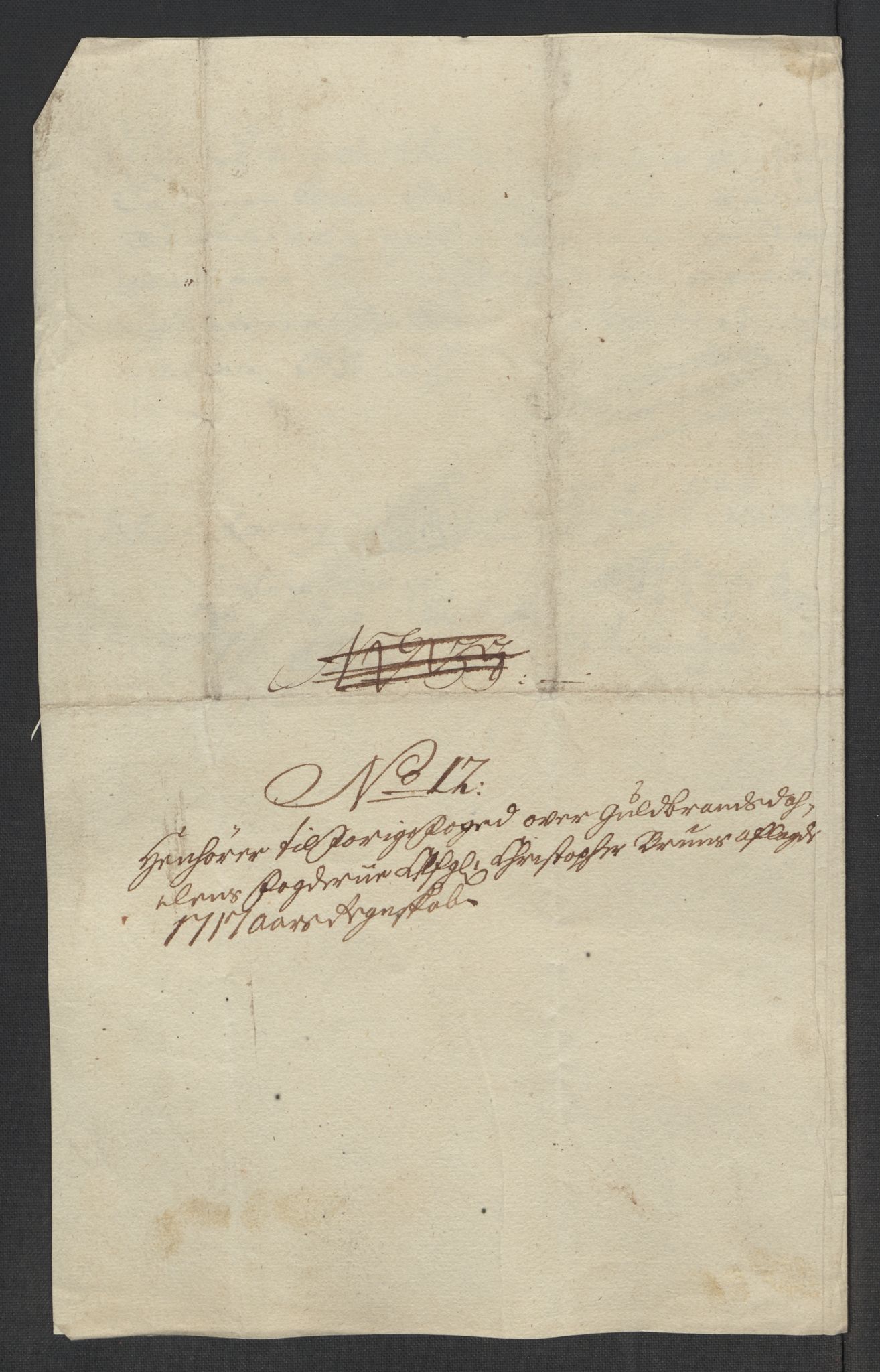 Rentekammeret inntil 1814, Reviderte regnskaper, Fogderegnskap, RA/EA-4092/R17/L1187: Fogderegnskap Gudbrandsdal, 1717, p. 168