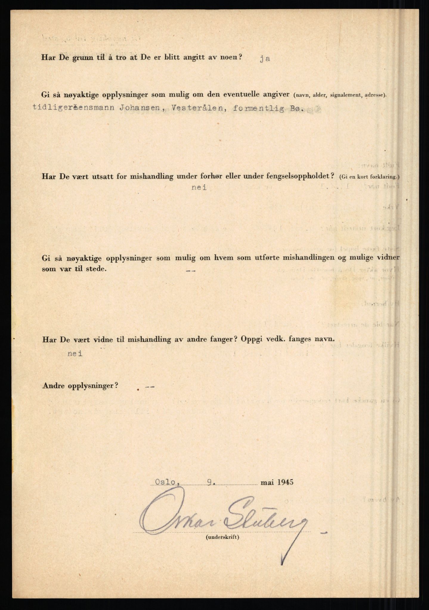 Rikspolitisjefen, AV/RA-S-1560/L/L0016: Sti, Lauritz - Tettum, Karl August, 1940-1945, p. 254