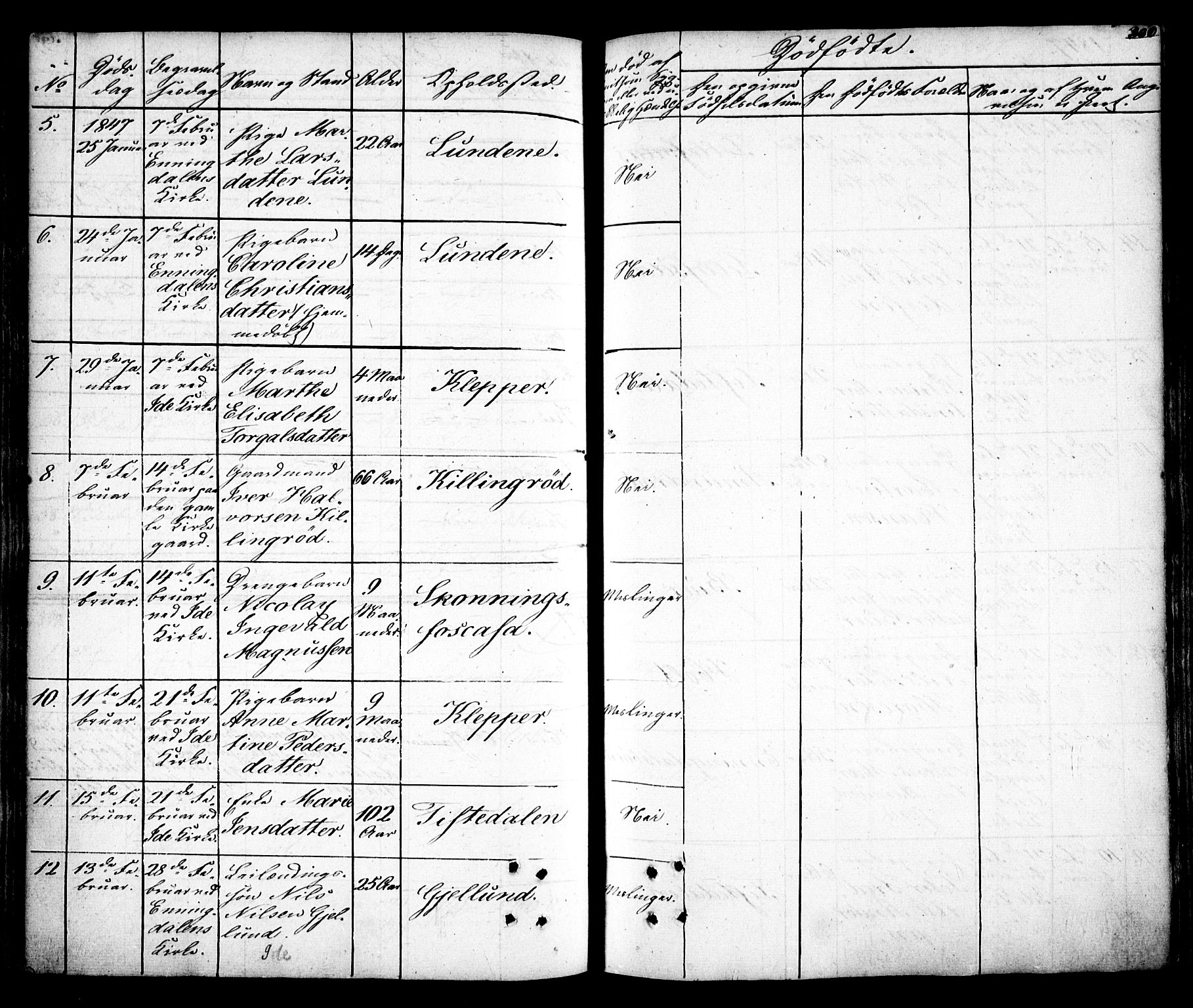 Idd prestekontor Kirkebøker, AV/SAO-A-10911/F/Fc/L0003: Parish register (official) no. III 3, 1832-1847, p. 300