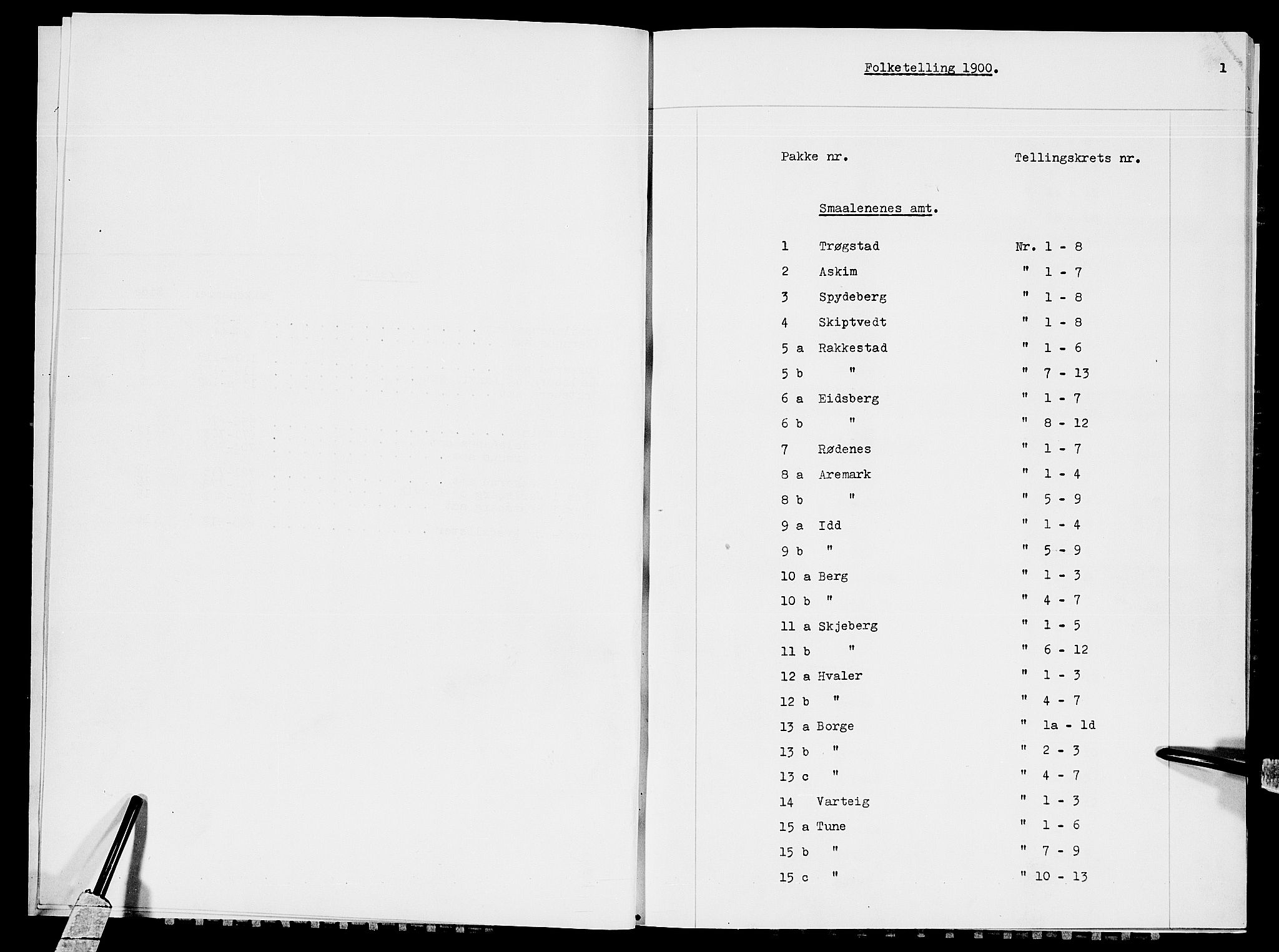 SAO, 1900 census for Borge, 1900, p. 31