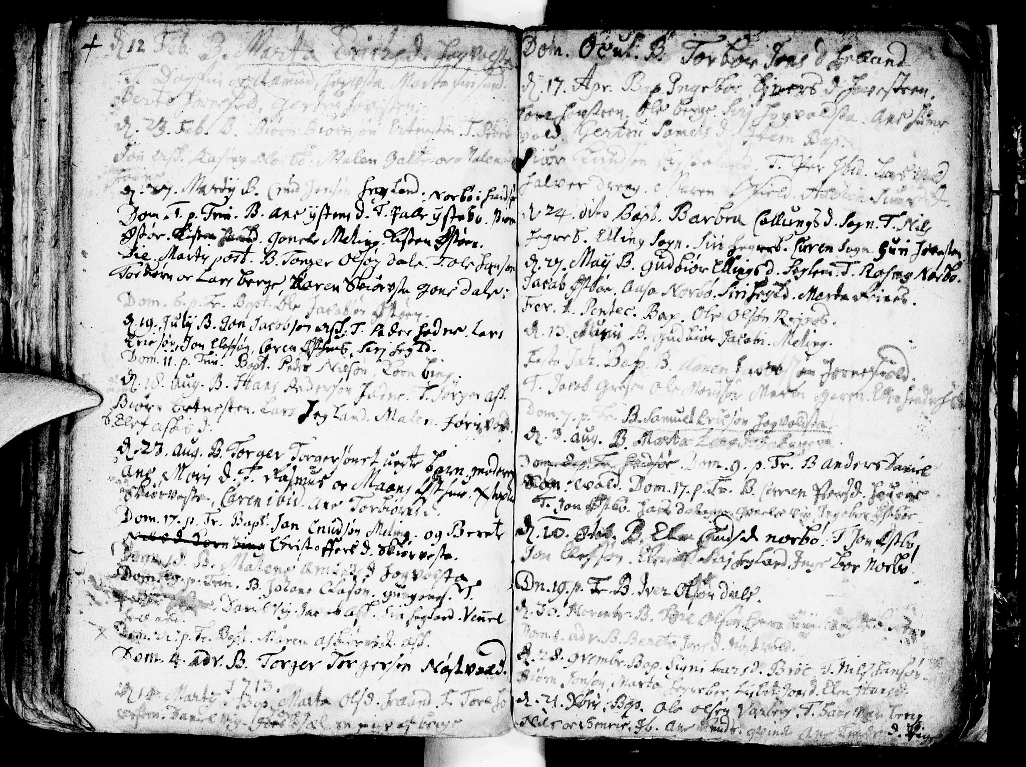Rennesøy sokneprestkontor, SAST/A -101827/H/Ha/Haa/L0001: Parish register (official) no. A 1, 1668-1737