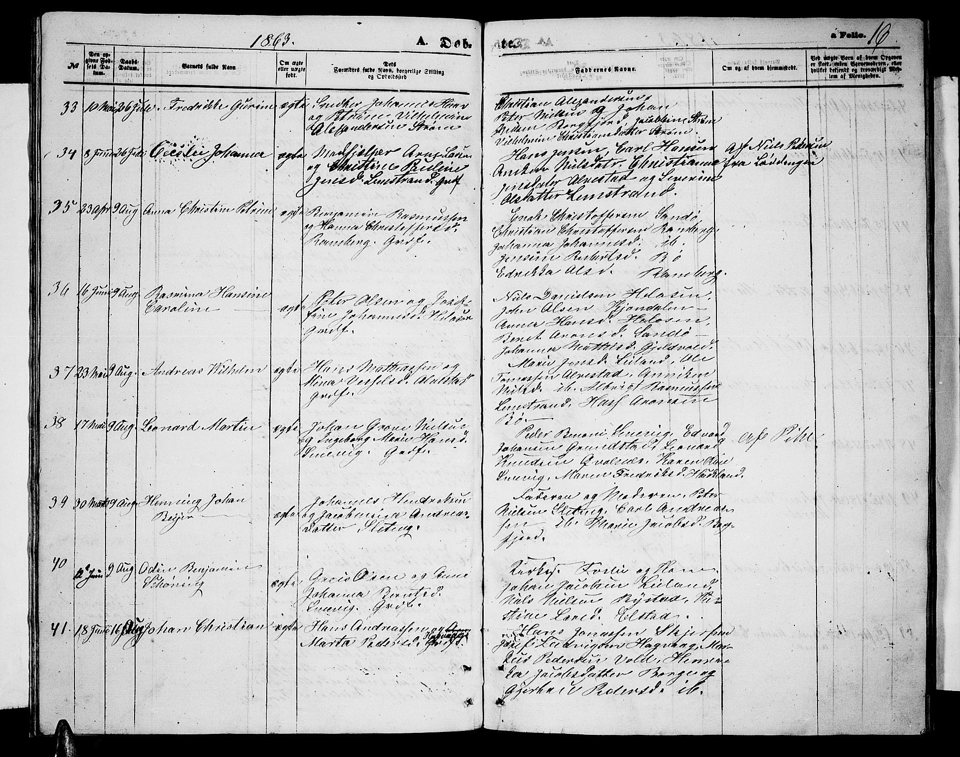 Ministerialprotokoller, klokkerbøker og fødselsregistre - Nordland, SAT/A-1459/880/L1140: Parish register (copy) no. 880C02, 1861-1875, p. 16