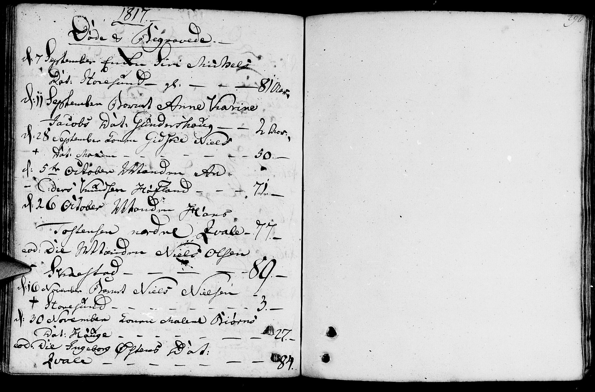 Torvastad sokneprestkontor, SAST/A -101857/H/Ha/Haa/L0002: Parish register (official) no. A 2, 1801-1817, p. 290