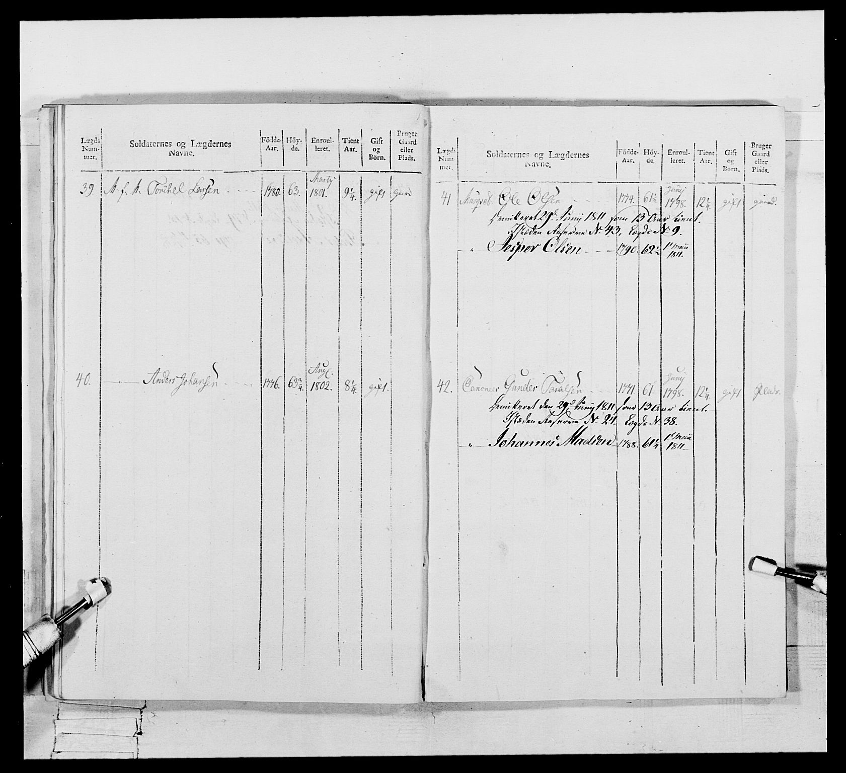 Generalitets- og kommissariatskollegiet, Det kongelige norske kommissariatskollegium, AV/RA-EA-5420/E/Eh/L0111: Vesterlenske nasjonale infanteriregiment, 1810, p. 409