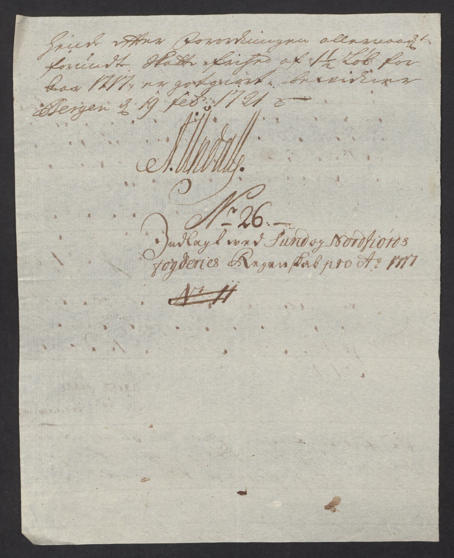 Rentekammeret inntil 1814, Reviderte regnskaper, Fogderegnskap, AV/RA-EA-4092/R53/L3441: Fogderegnskap Sunn- og Nordfjord, 1717-1718, p. 197