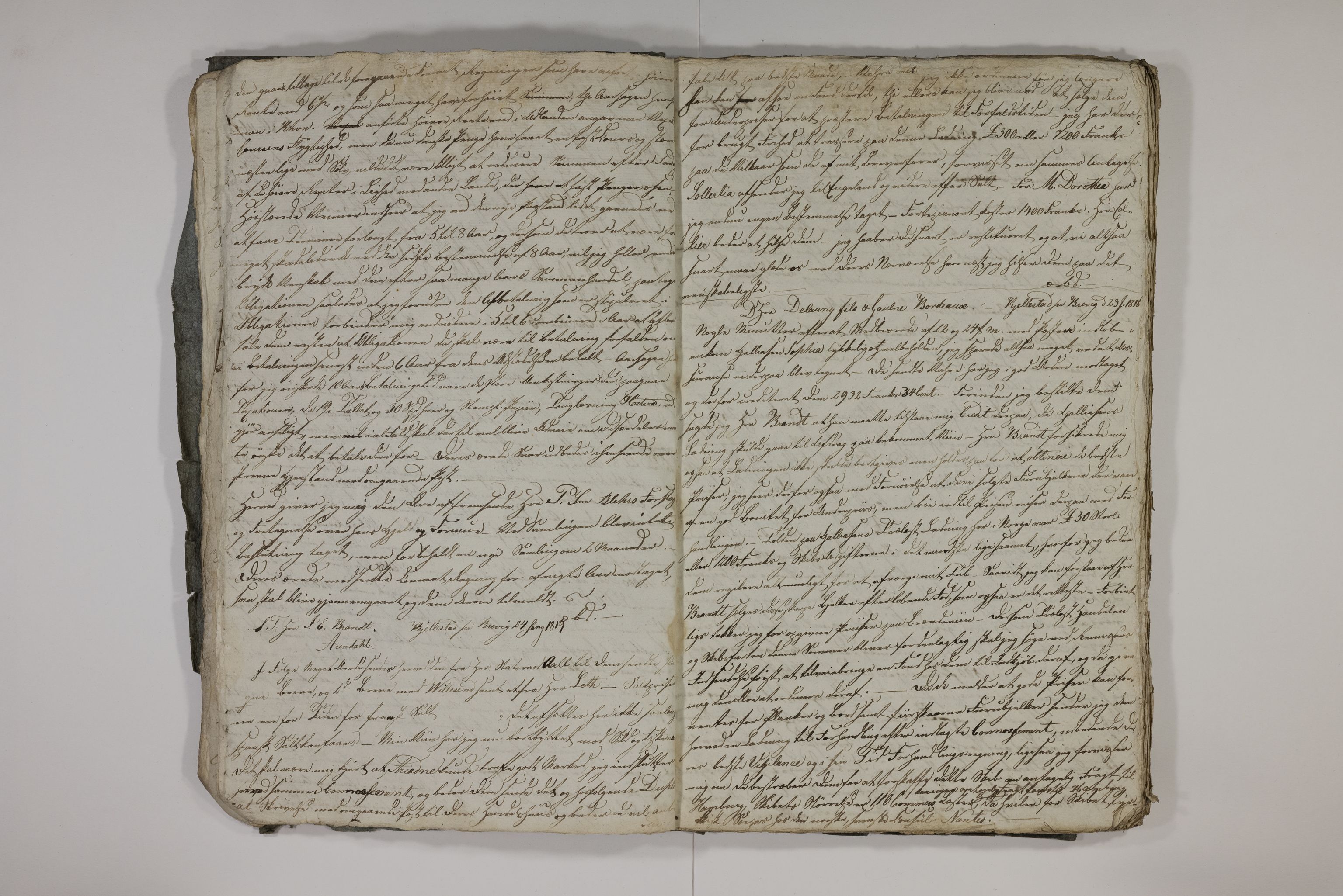 Blehr/ Kjellestad, TEMU/TGM-A-1212/B/L0003: Copiebog, 1817-1820, p. 16