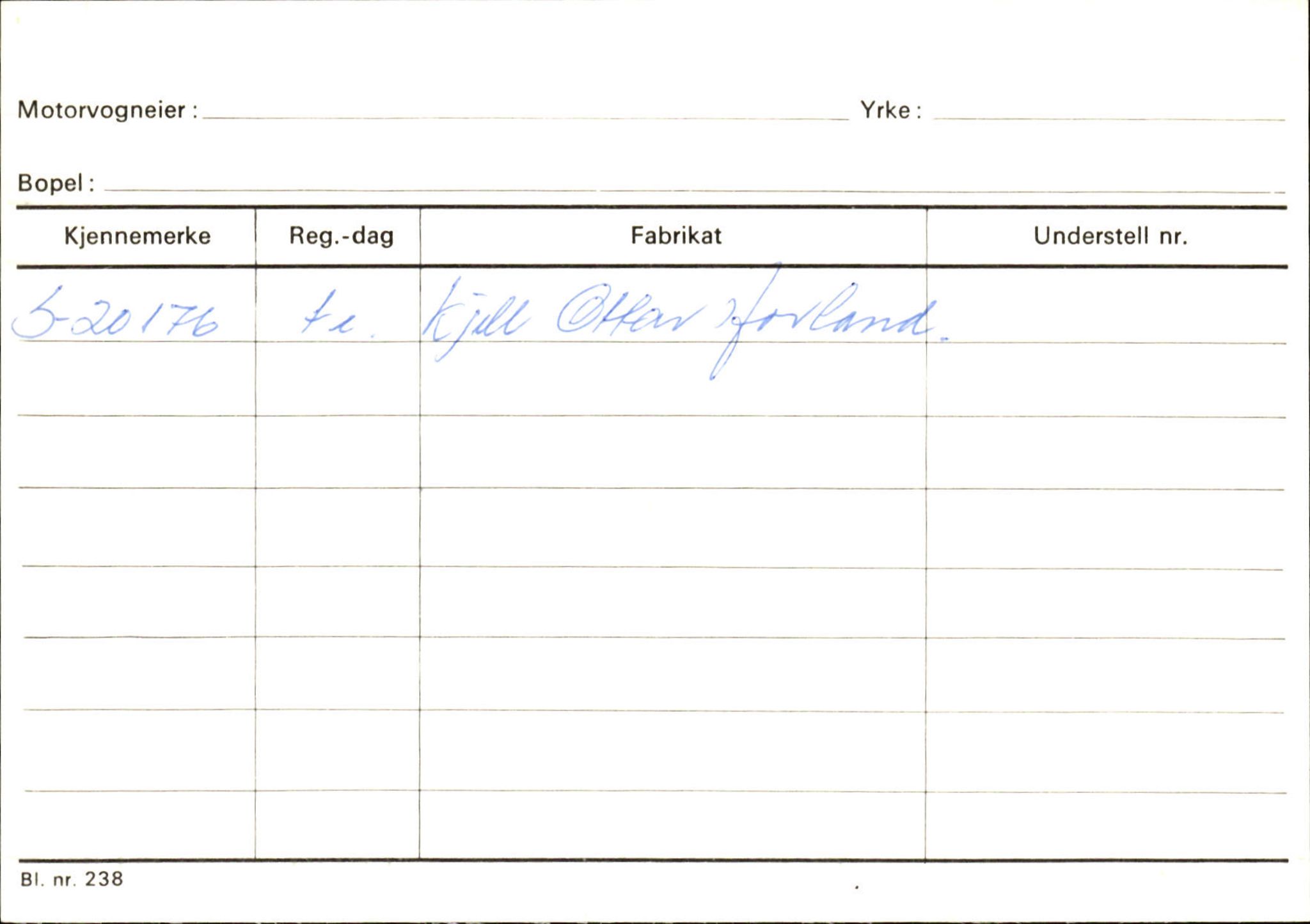 Statens vegvesen, Sogn og Fjordane vegkontor, SAB/A-5301/4/F/L0124: Eigarregister Sogndal A-U, 1945-1975, p. 2613