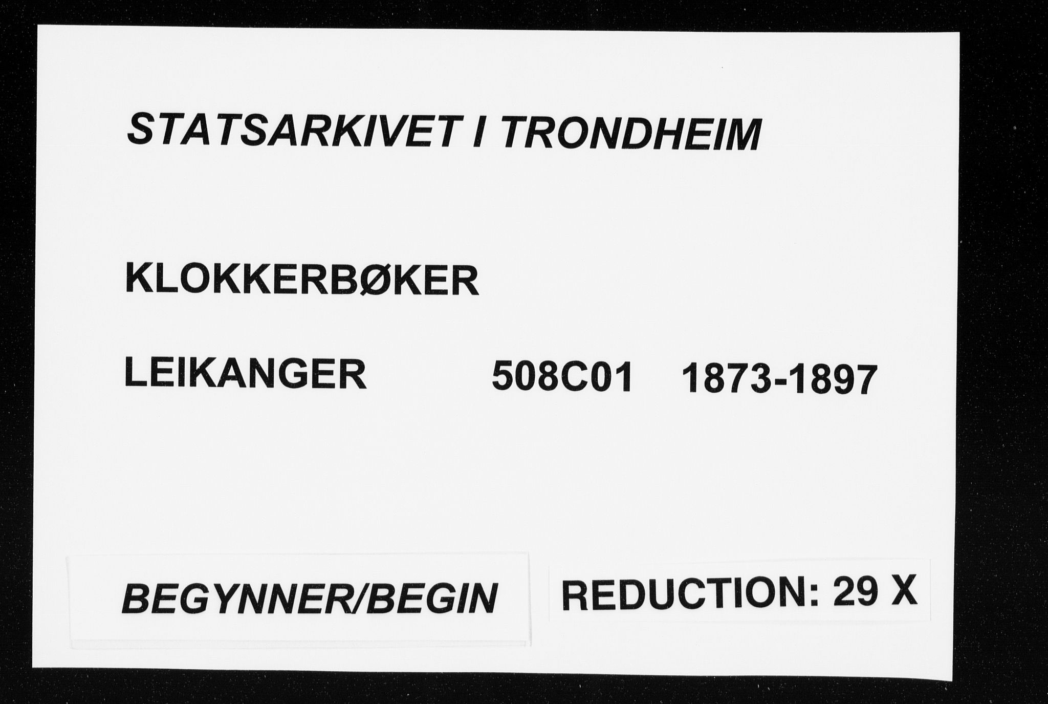 Ministerialprotokoller, klokkerbøker og fødselsregistre - Møre og Romsdal, SAT/A-1454/508/L0097: Parish register (copy) no. 508C01, 1873-1897