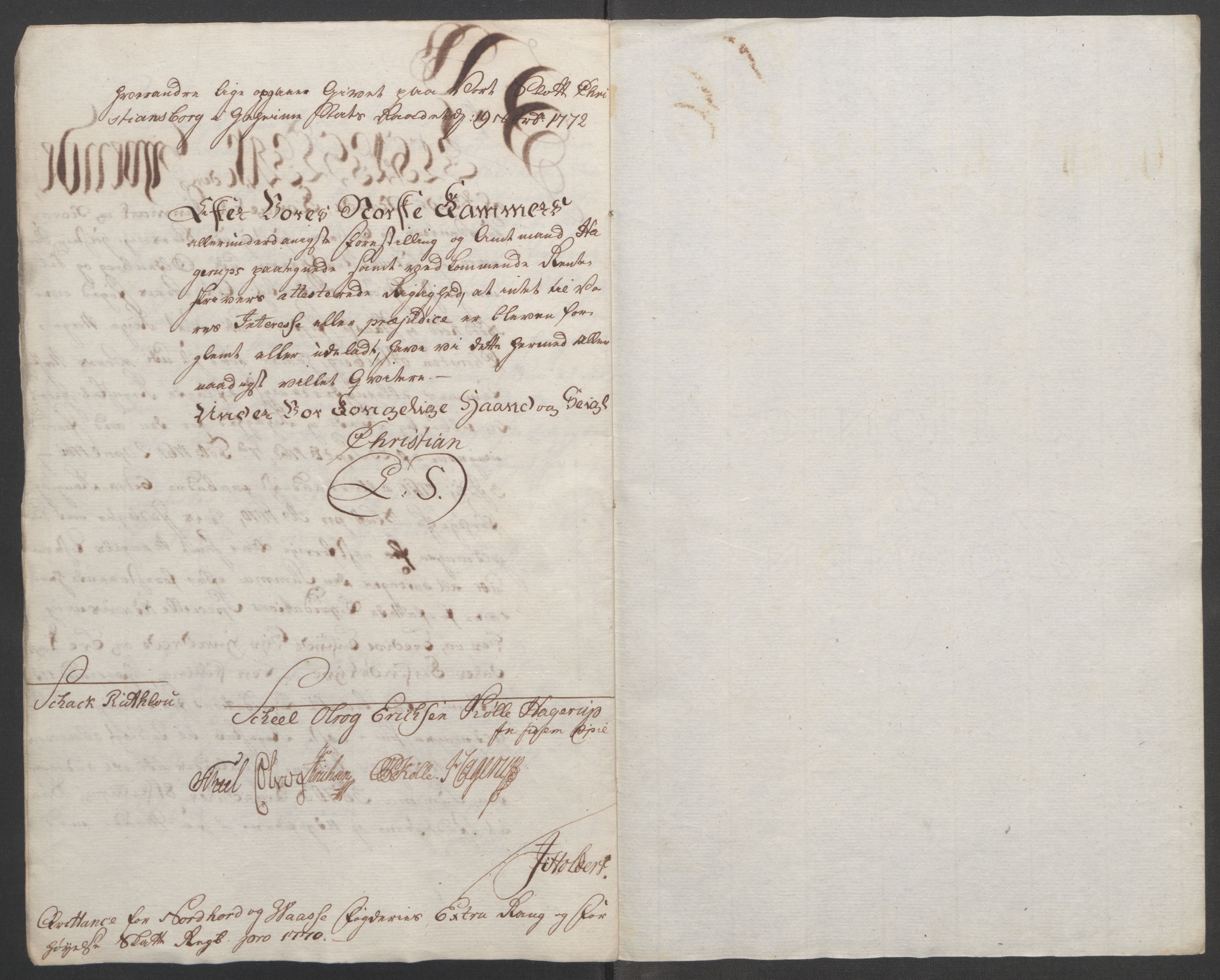 Rentekammeret inntil 1814, Reviderte regnskaper, Fogderegnskap, RA/EA-4092/R51/L3303: Ekstraskatten Nordhordland og Voss, 1762-1772, p. 393