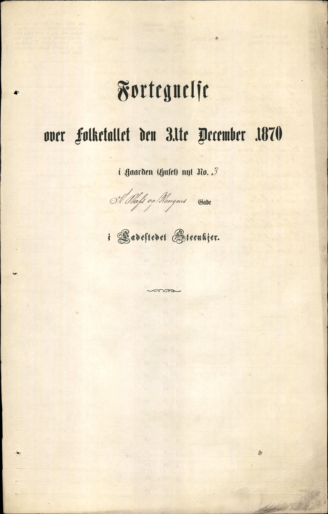 RA, 1870 census for 1702 Steinkjer, 1870, p. 8