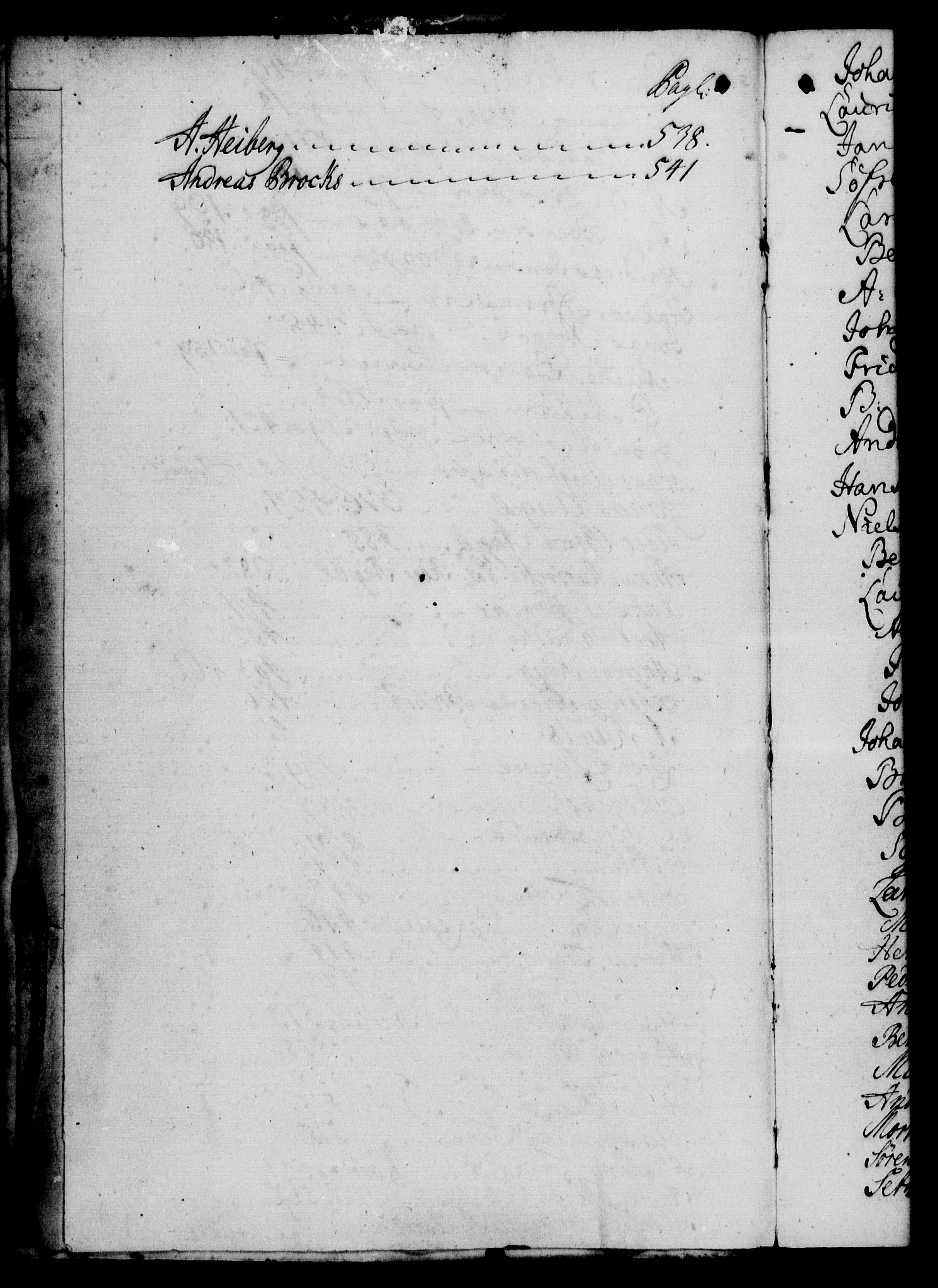 Rentekammeret, Kammerkanselliet, RA/EA-3111/G/Gh/Ghd/L0002: Kausjonsprotokoll med register (merket RK 53.40), 1727-1732