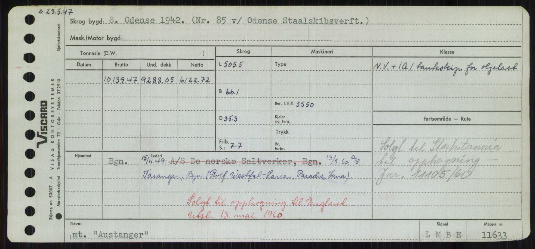 Sjøfartsdirektoratet med forløpere, Skipsmålingen, AV/RA-S-1627/H/Hd/L0002: Fartøy, Apa-Axe, p. 473