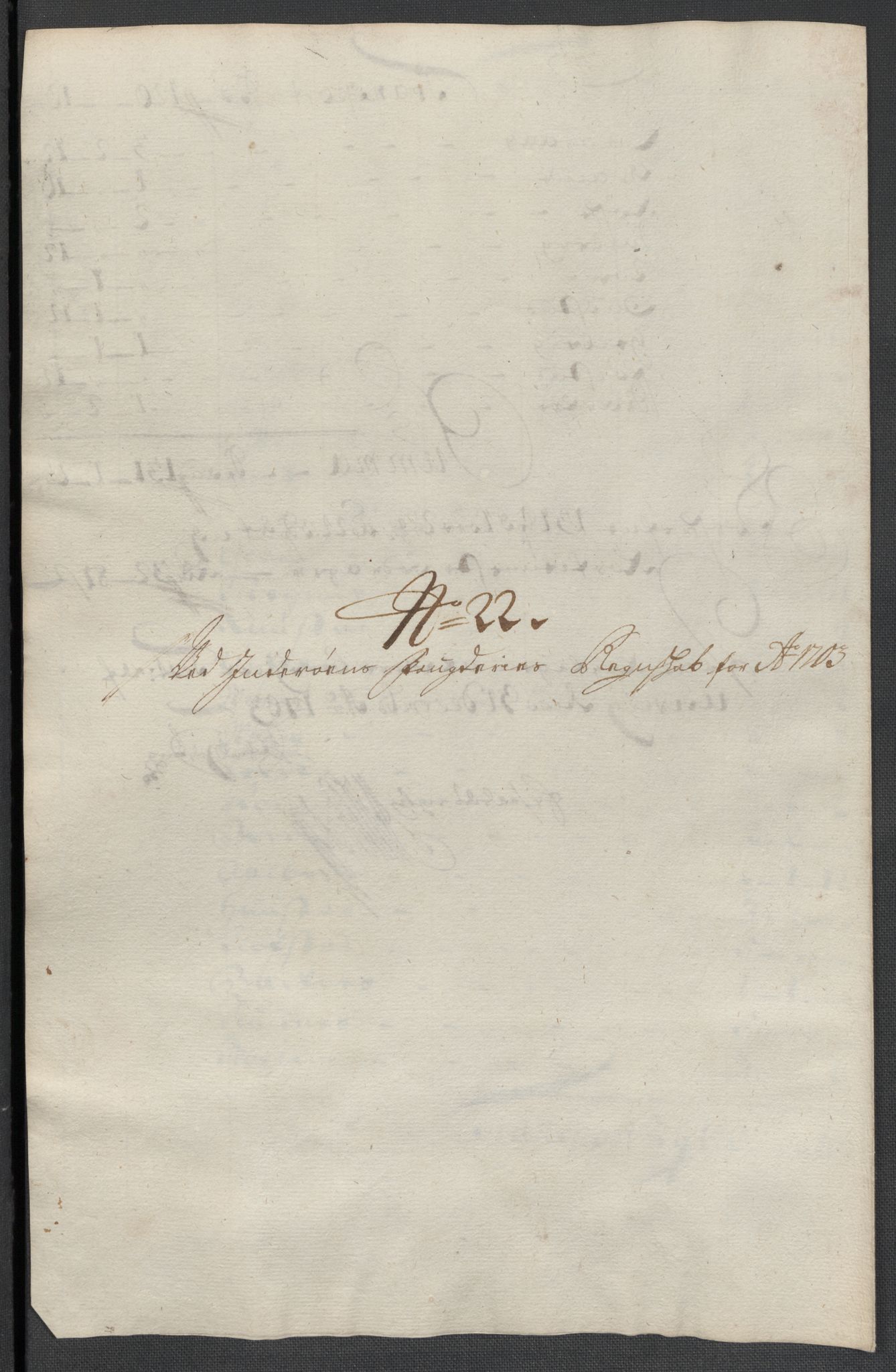 Rentekammeret inntil 1814, Reviderte regnskaper, Fogderegnskap, RA/EA-4092/R63/L4313: Fogderegnskap Inderøy, 1703-1704, p. 272
