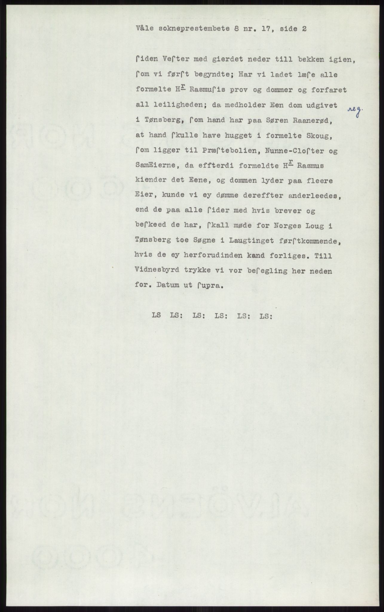 Samlinger til kildeutgivelse, Diplomavskriftsamlingen, RA/EA-4053/H/Ha, p. 1170