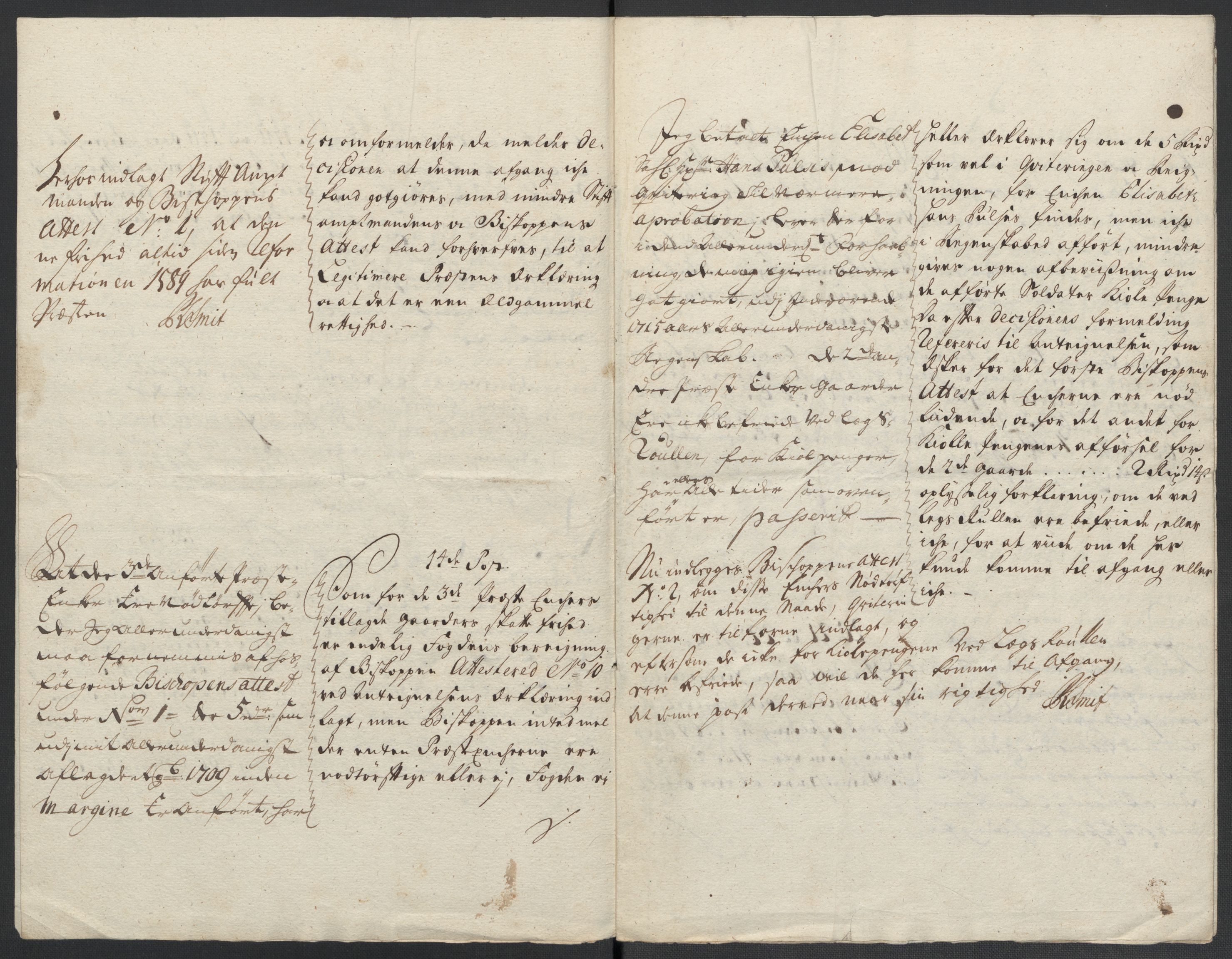 Rentekammeret inntil 1814, Reviderte regnskaper, Fogderegnskap, AV/RA-EA-4092/R55/L3659: Fogderegnskap Romsdal, 1709-1710, p. 241