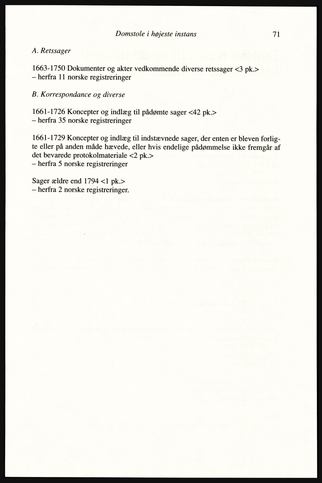 Publikasjoner utgitt av Arkivverket, PUBL/PUBL-001/A/0002: Erik Gøbel: NOREG, Tværregistratur over norgesrelevant materiale i Rigsarkivet i København (2000), 2000, p. 73