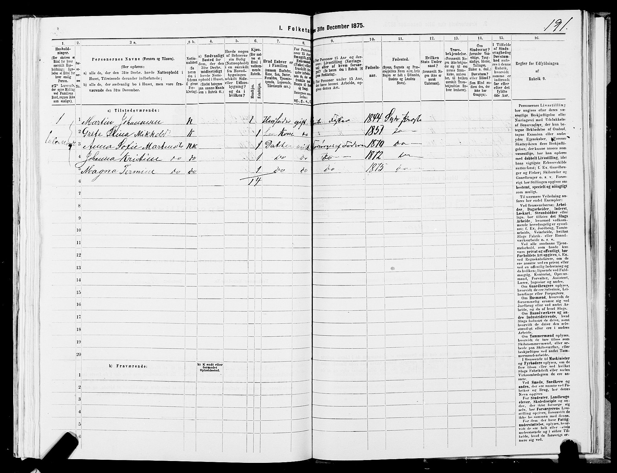 SATØ, 1875 census for 2030P Sør-Varanger, 1875, p. 2191