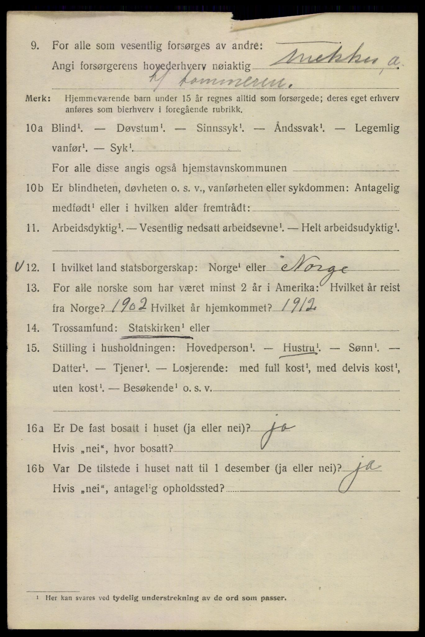 SAO, 1920 census for Kristiania, 1920, p. 229068