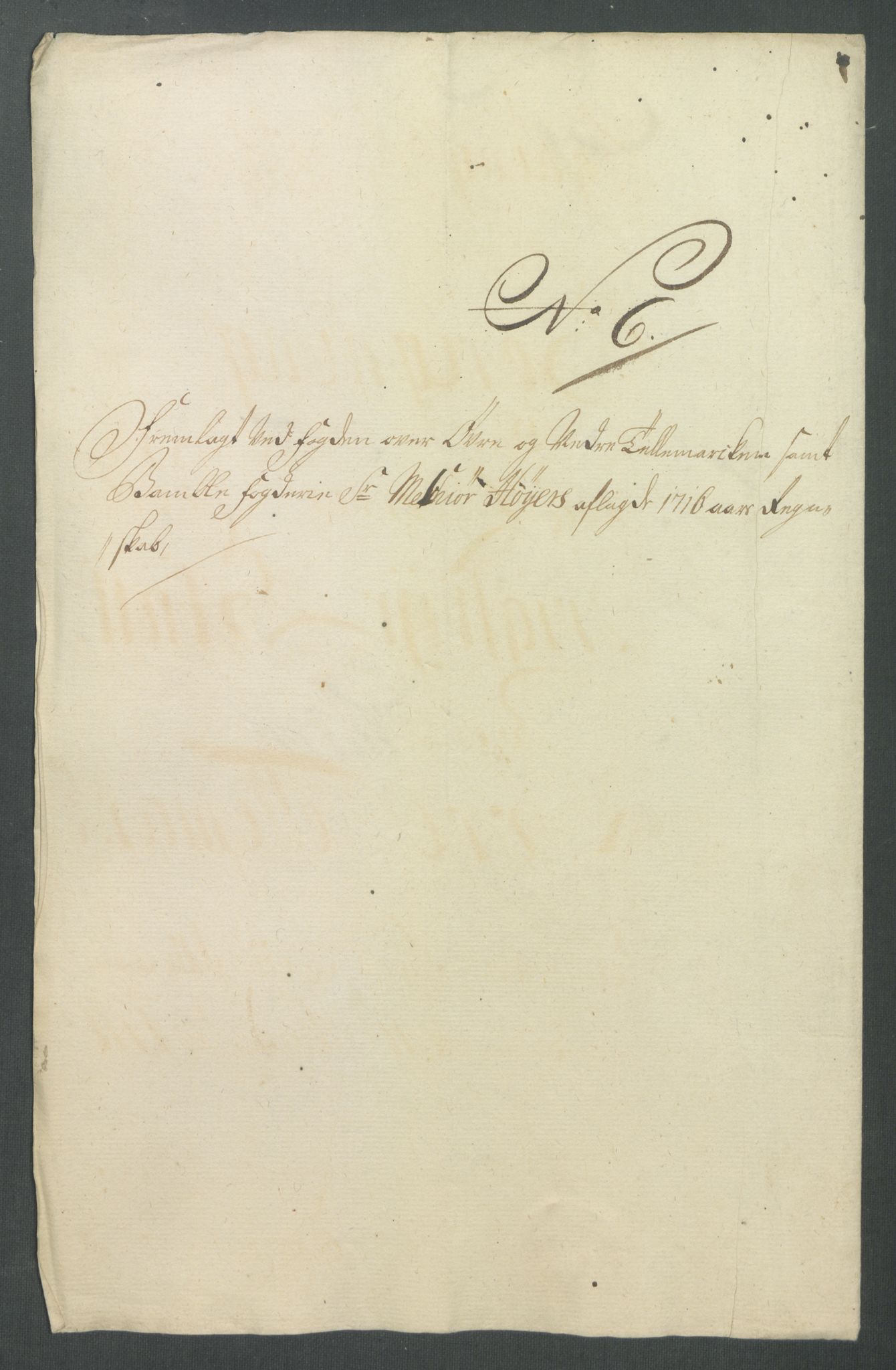 Rentekammeret inntil 1814, Reviderte regnskaper, Fogderegnskap, AV/RA-EA-4092/R36/L2128: Fogderegnskap Øvre og Nedre Telemark og Bamble, 1716, p. 98