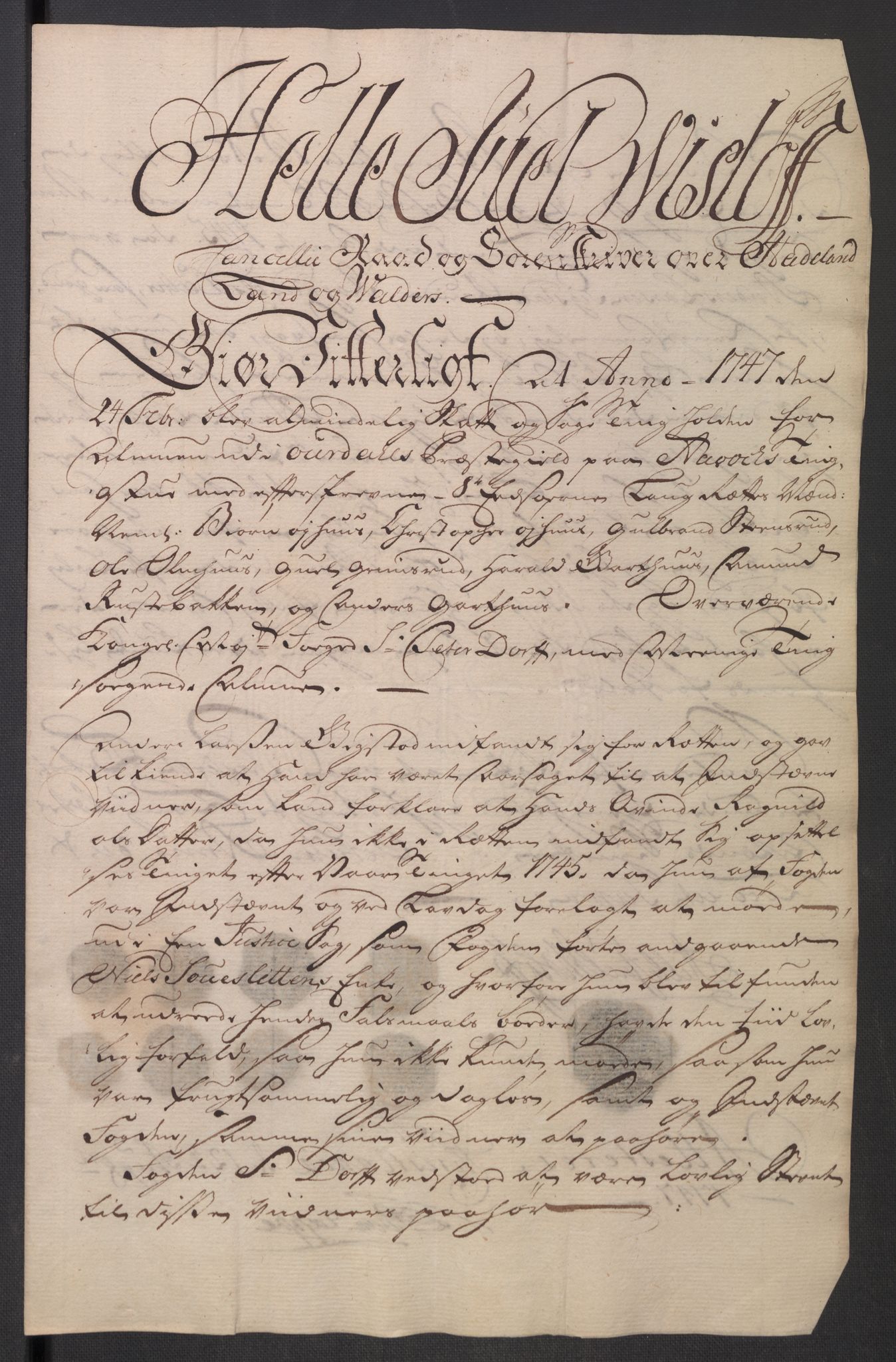 Rentekammeret inntil 1814, Reviderte regnskaper, Fogderegnskap, AV/RA-EA-4092/R18/L1345: Fogderegnskap Hadeland, Toten og Valdres, 1745-1746, p. 577