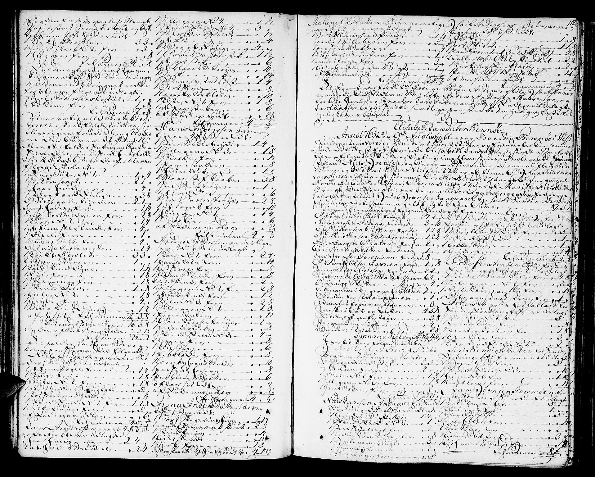 Helgeland sorenskriveri, SAT/A-0004/3/3A/L0055: Skifteprotokoll 11A, 1764-1767, p. 111b-112a