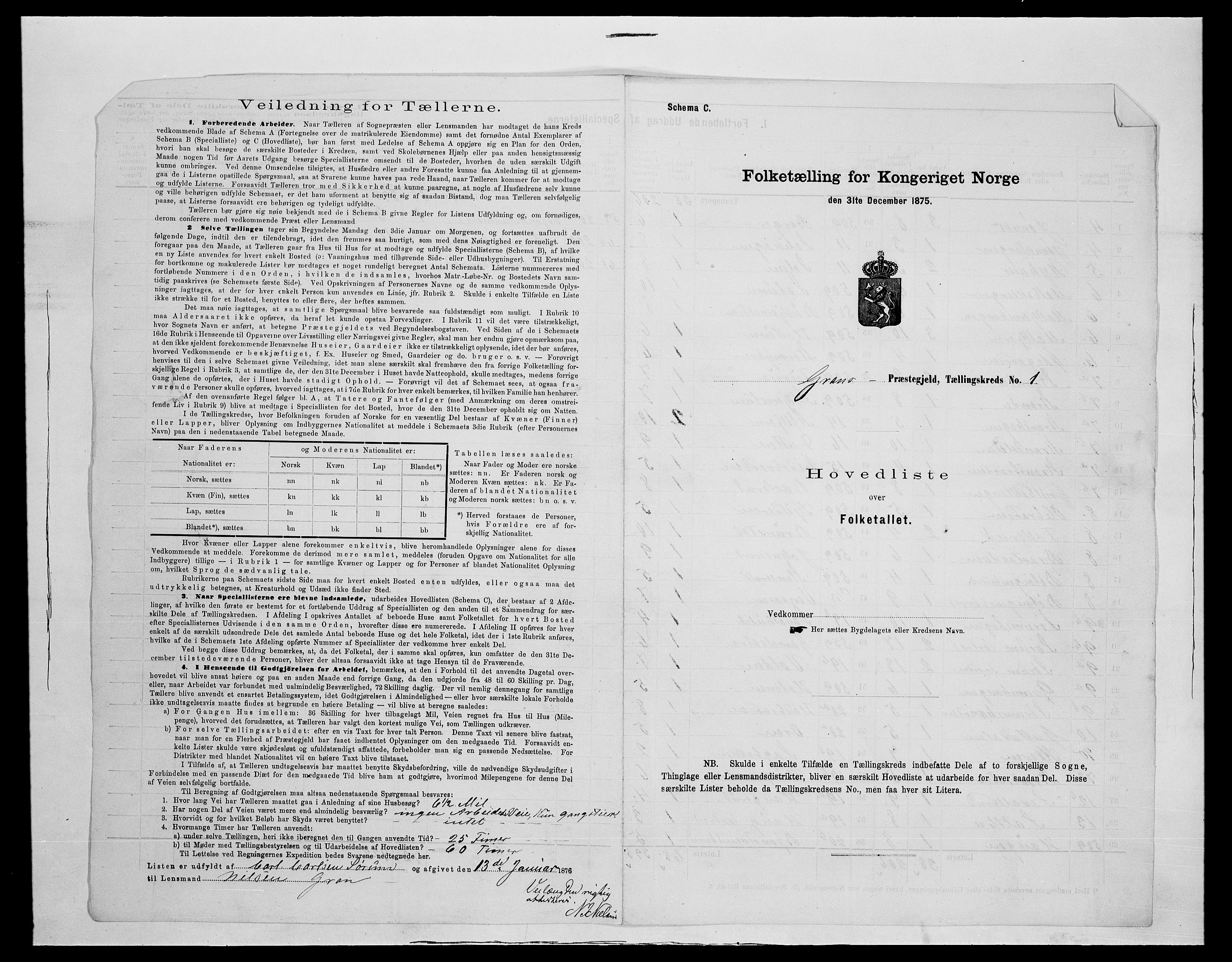 SAH, 1875 census for 0534P Gran, 1875, p. 24