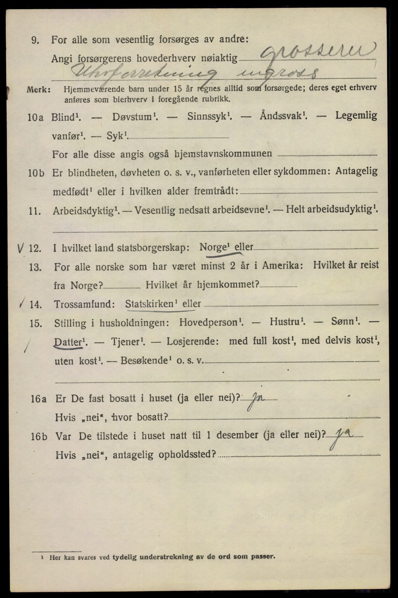 SAO, 1920 census for Kristiania, 1920, p. 369086