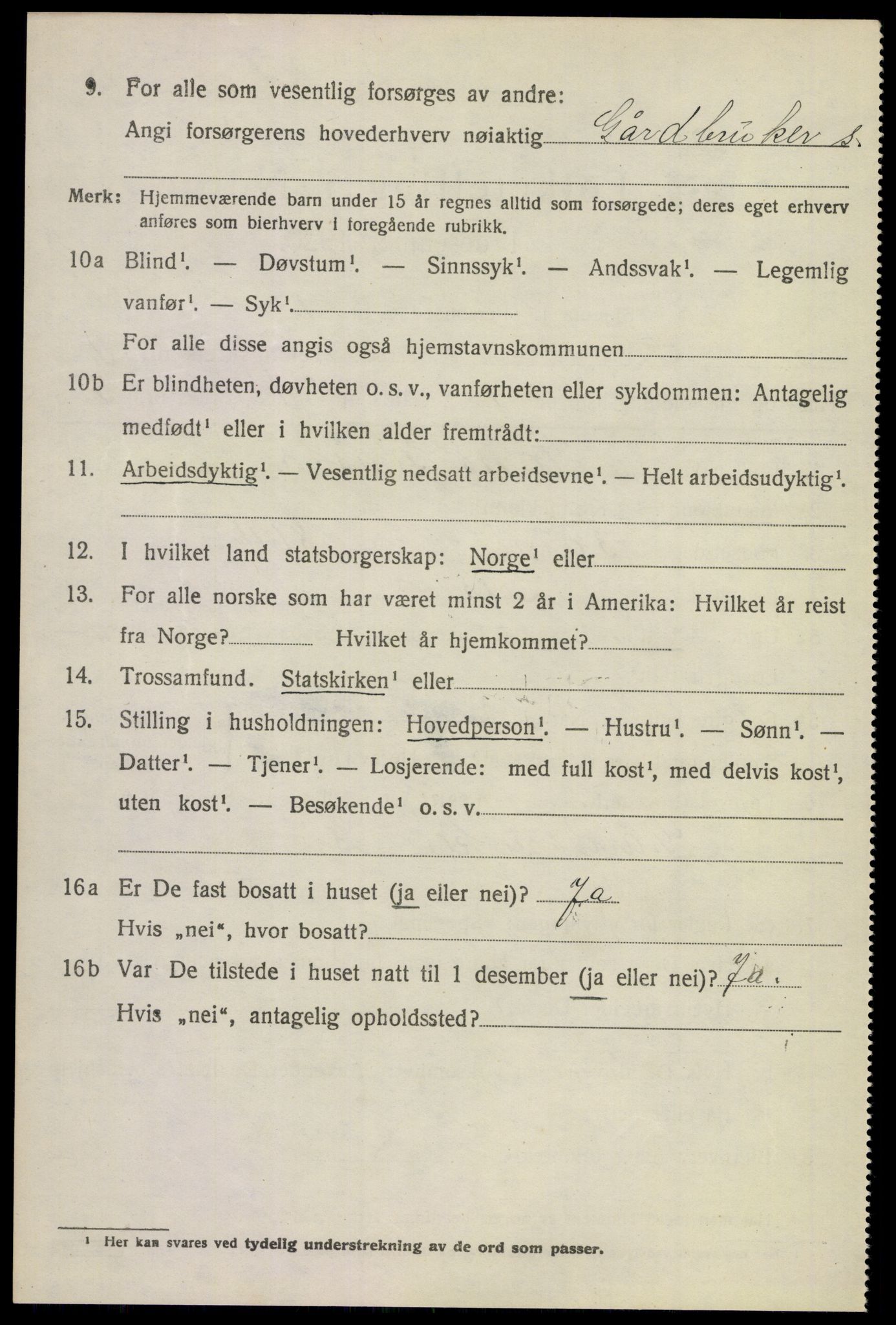 SAKO, 1920 census for Lier, 1920, p. 17259