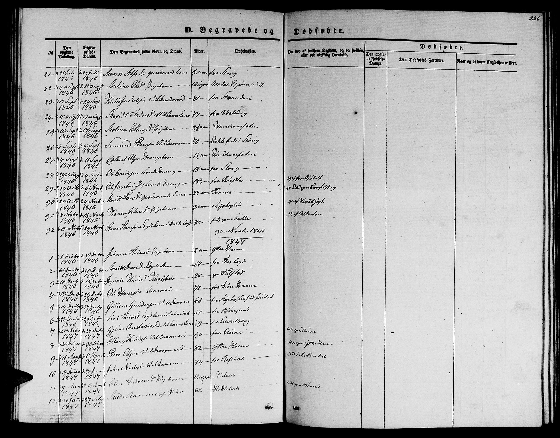 Ministerialprotokoller, klokkerbøker og fødselsregistre - Møre og Romsdal, SAT/A-1454/565/L0753: Parish register (copy) no. 565C02, 1845-1870, p. 235