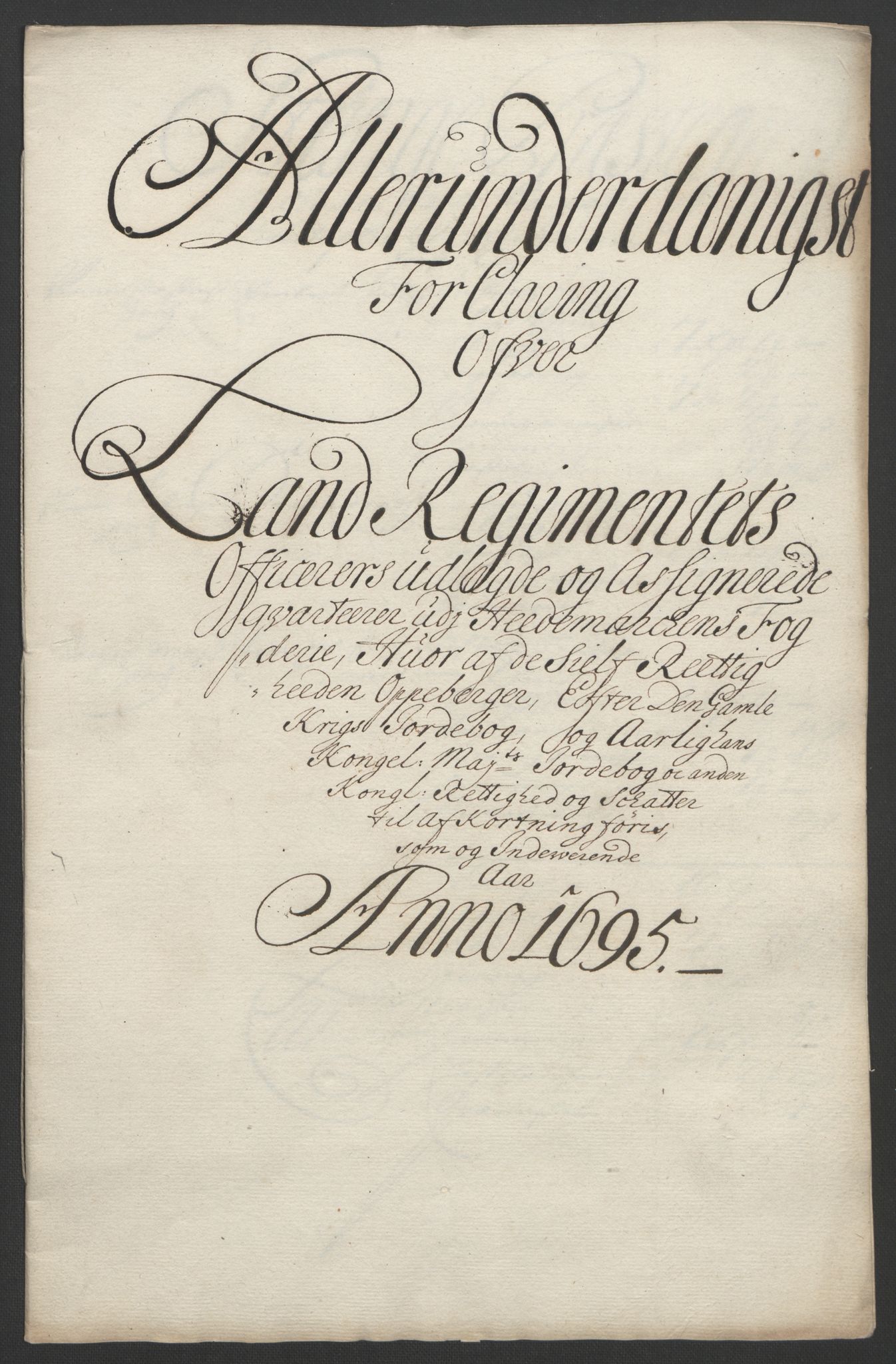 Rentekammeret inntil 1814, Reviderte regnskaper, Fogderegnskap, RA/EA-4092/R16/L1036: Fogderegnskap Hedmark, 1695-1696, p. 142