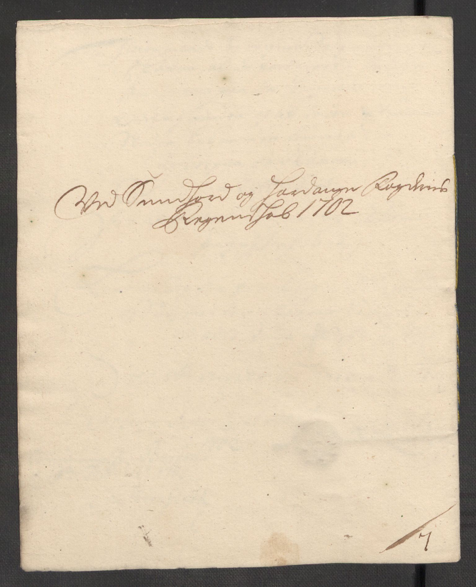 Rentekammeret inntil 1814, Reviderte regnskaper, Fogderegnskap, AV/RA-EA-4092/R48/L2980: Fogderegnskap Sunnhordland og Hardanger, 1702, p. 106