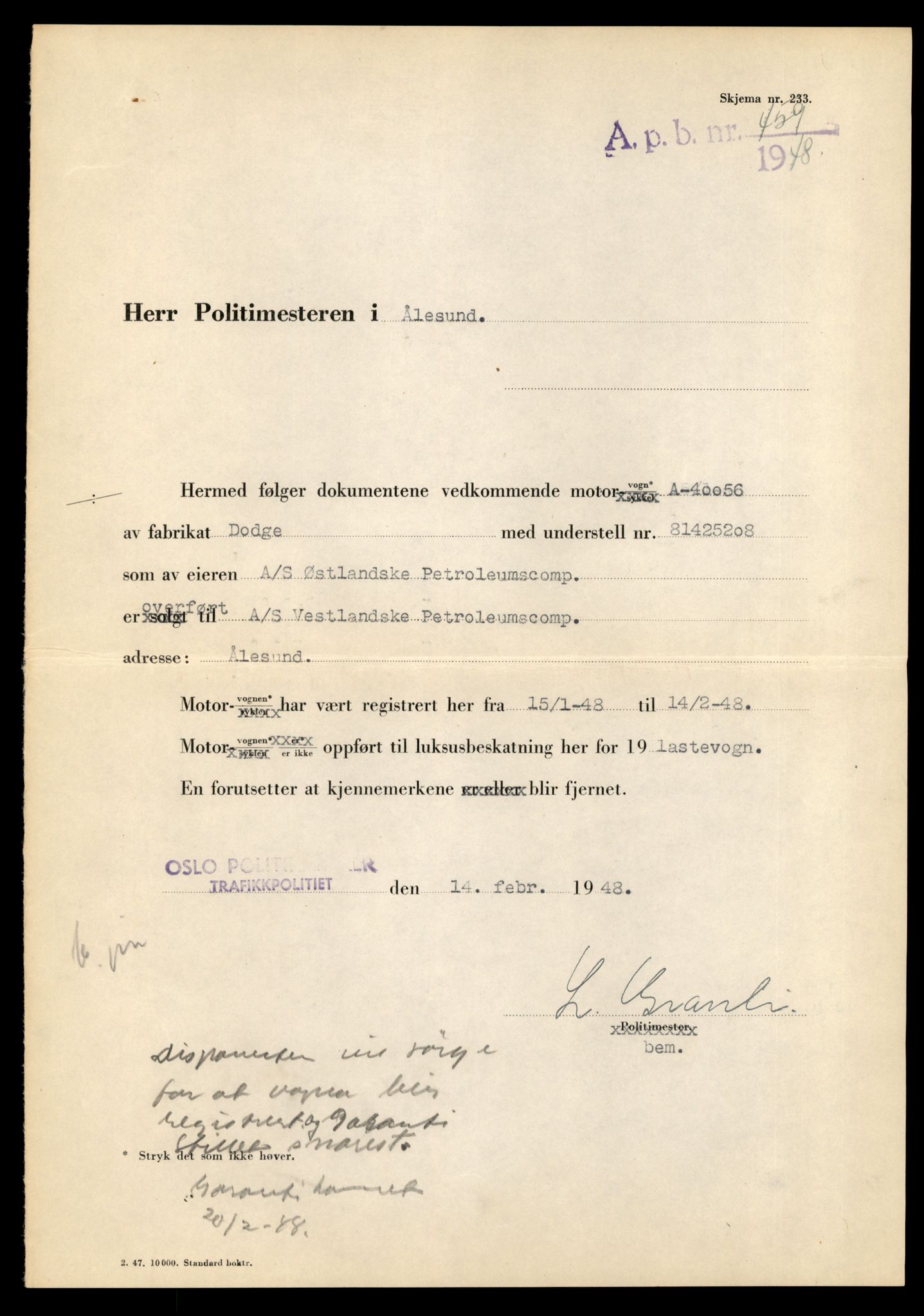 Møre og Romsdal vegkontor - Ålesund trafikkstasjon, AV/SAT-A-4099/F/Fe/L0035: Registreringskort for kjøretøy T 12653 - T 12829, 1927-1998, p. 1134