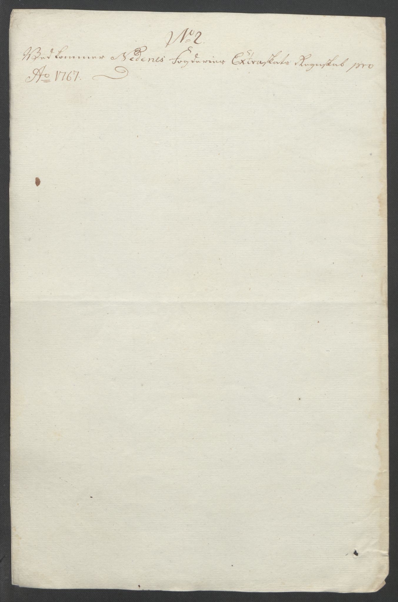 Rentekammeret inntil 1814, Reviderte regnskaper, Fogderegnskap, RA/EA-4092/R39/L2424: Ekstraskatten Nedenes, 1762-1767, p. 329