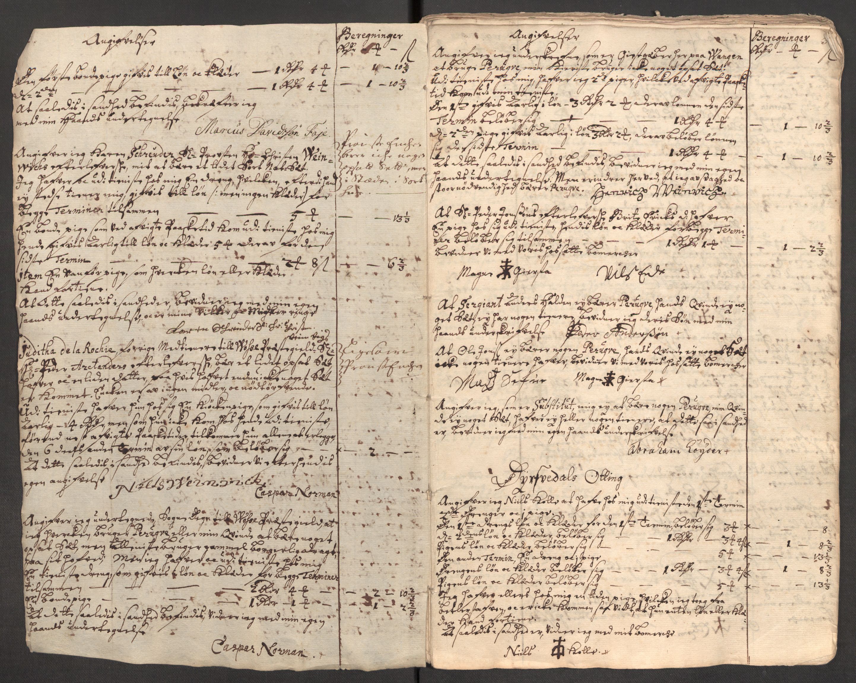 Rentekammeret inntil 1814, Reviderte regnskaper, Fogderegnskap, RA/EA-4092/R51/L3193: Fogderegnskap Nordhordland og Voss, 1711, p. 380
