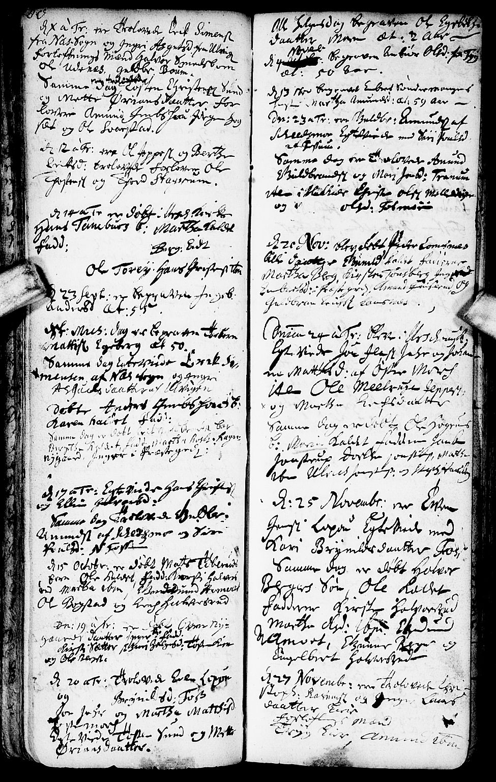Aurskog prestekontor Kirkebøker, SAO/A-10304a/F/Fa/L0001: Parish register (official) no. I 1, 1707-1735, p. 80-81