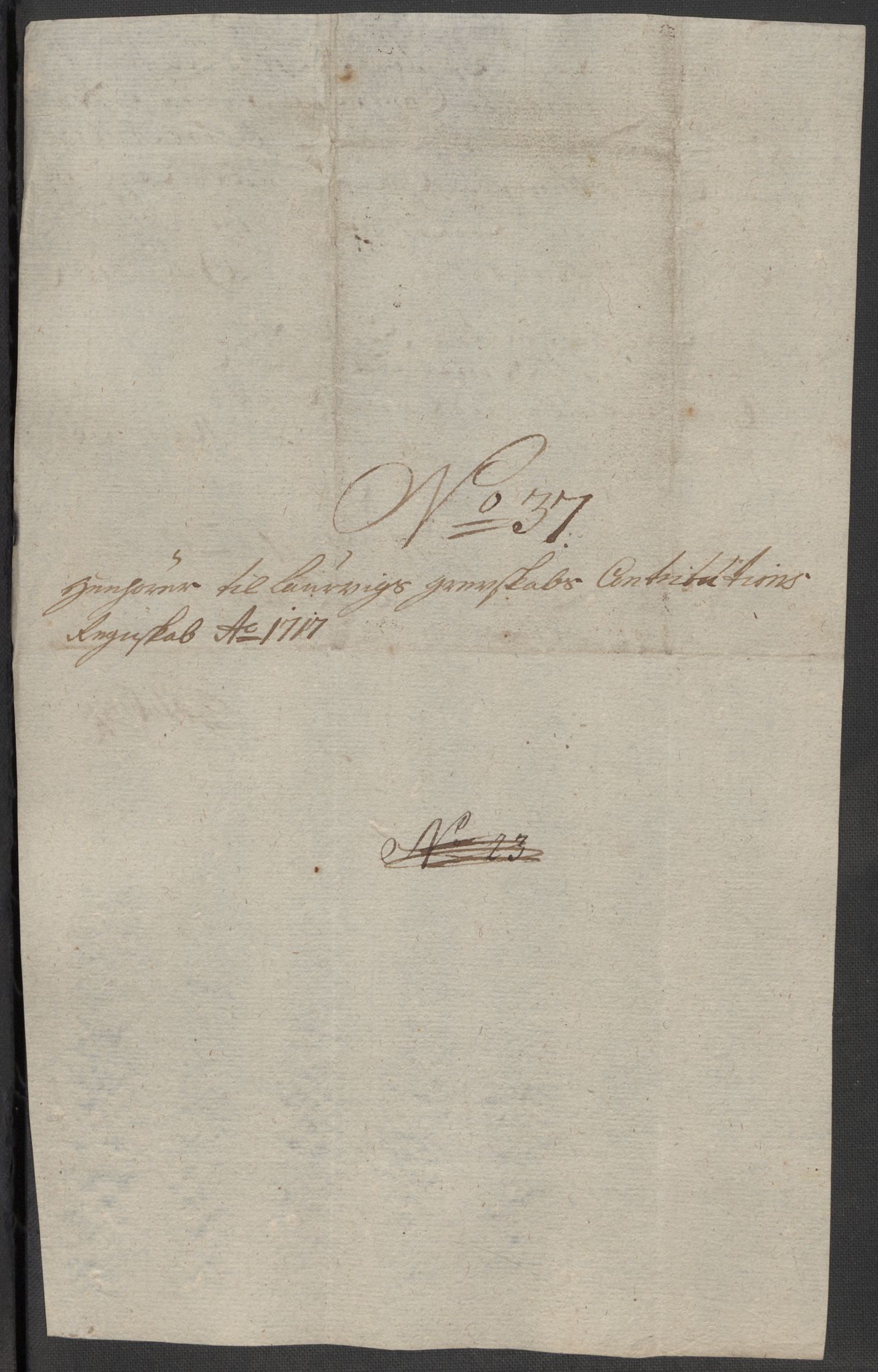 Rentekammeret inntil 1814, Reviderte regnskaper, Fogderegnskap, AV/RA-EA-4092/R33/L1987: Fogderegnskap Larvik grevskap, 1716-1717, p. 598