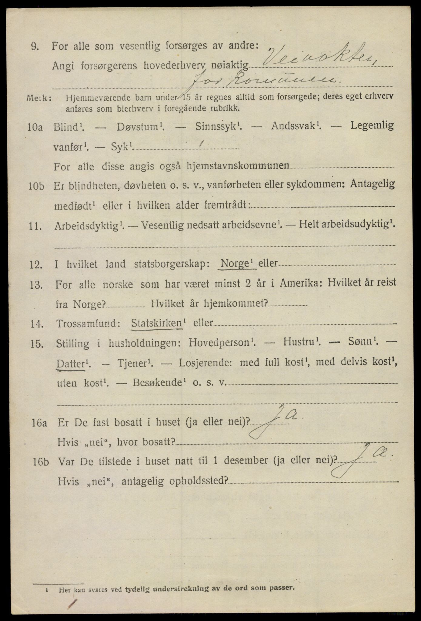 SAO, 1920 census for Hobøl, 1920, p. 1363