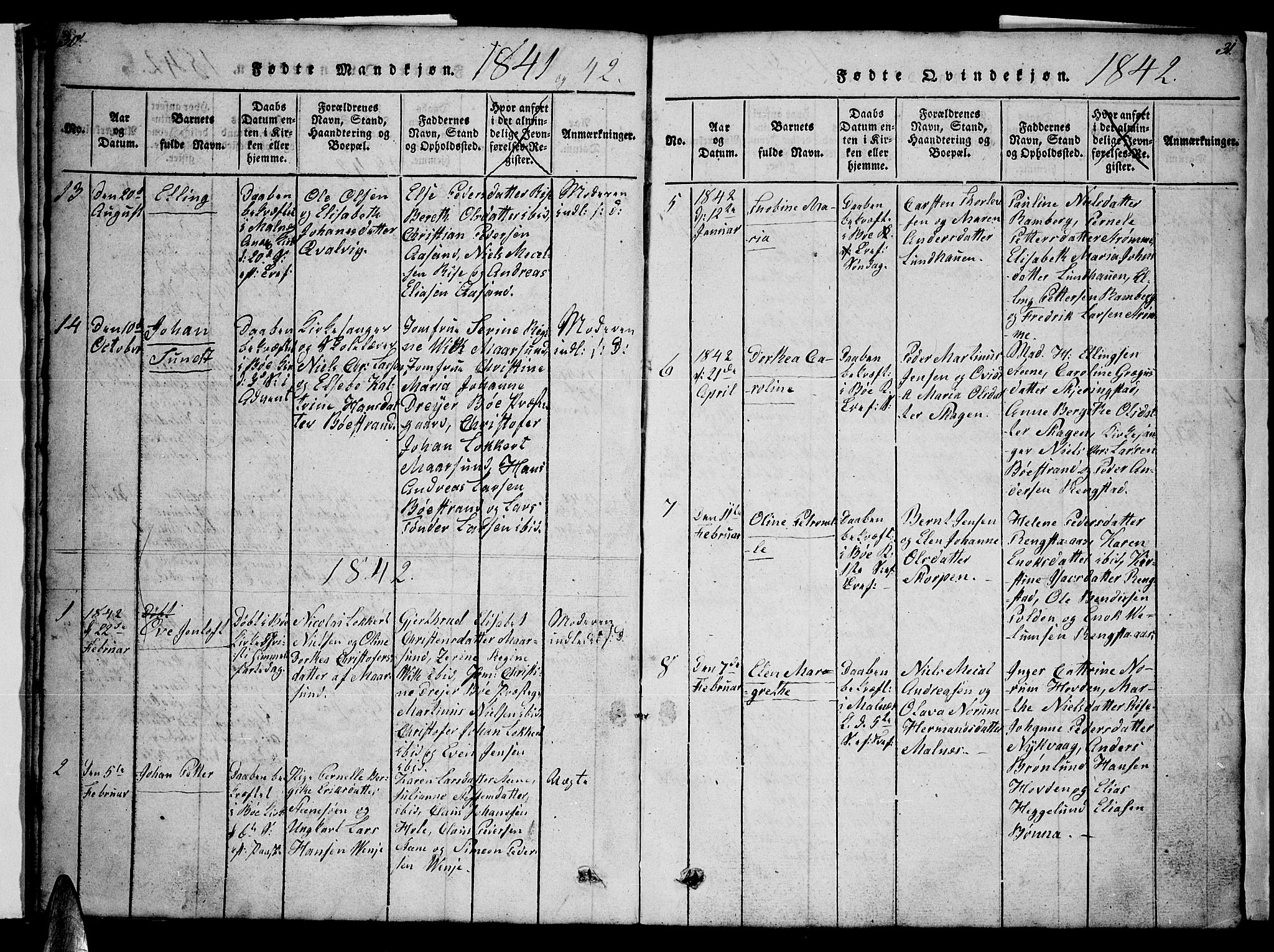 Ministerialprotokoller, klokkerbøker og fødselsregistre - Nordland, AV/SAT-A-1459/891/L1312: Parish register (copy) no. 891C01, 1820-1856, p. 30-31