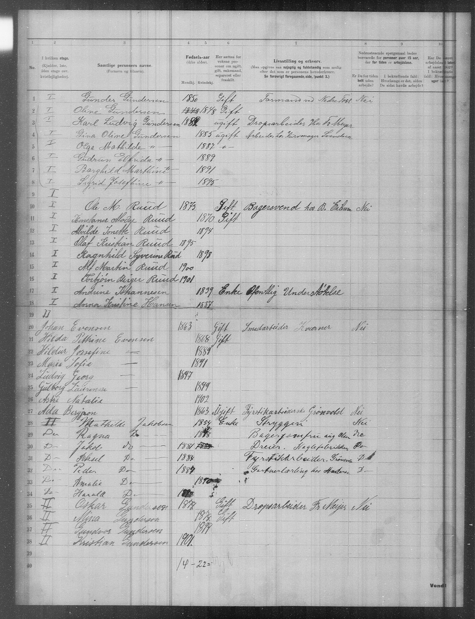 OBA, Municipal Census 1902 for Kristiania, 1902, p. 21430