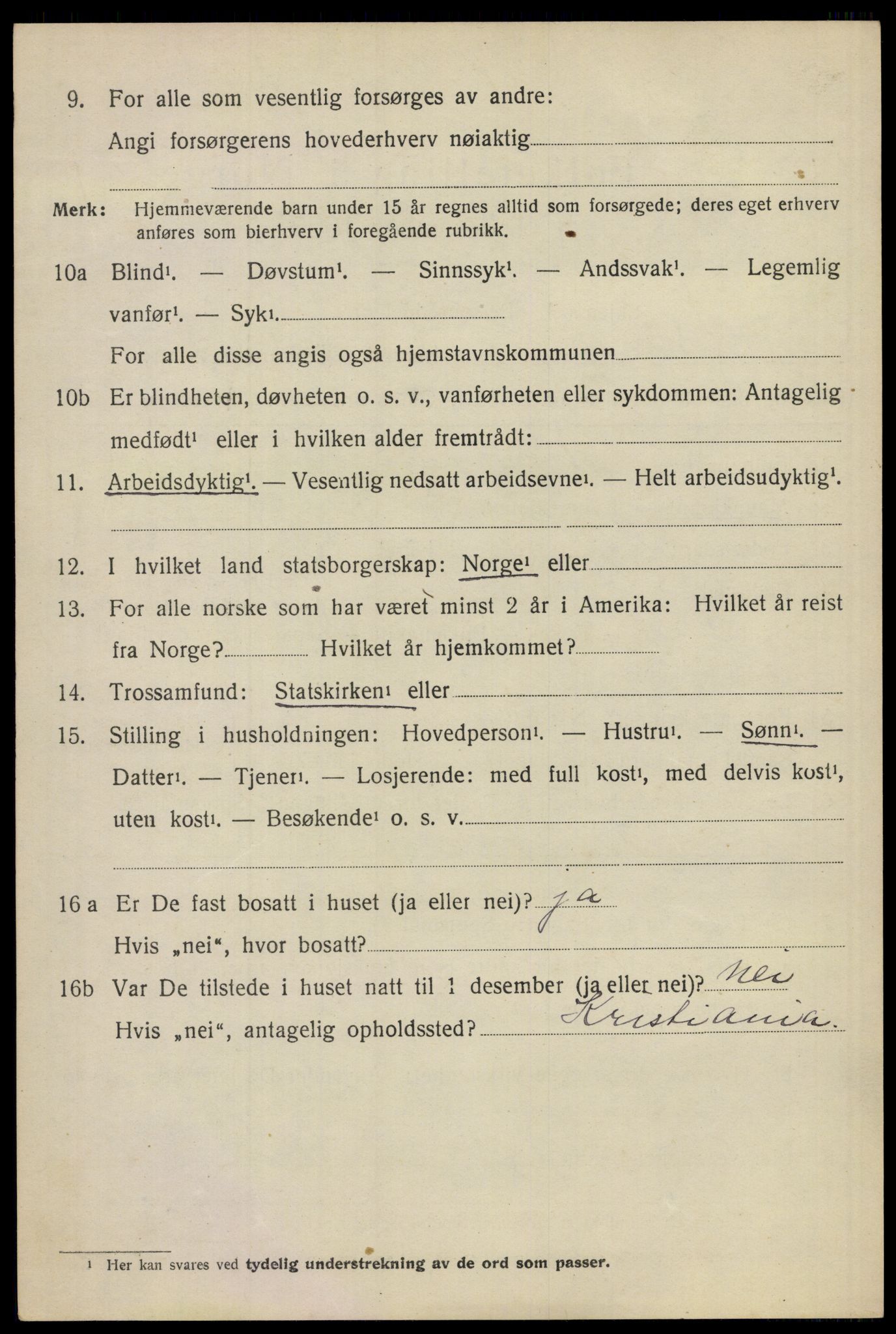 SAO, 1920 census for Skedsmo, 1920, p. 9074