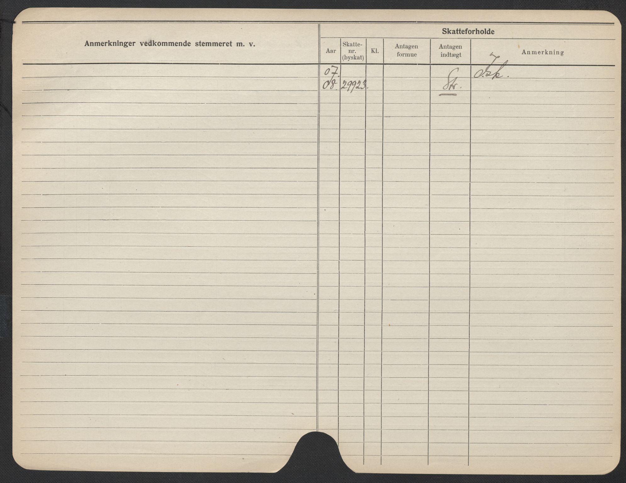 Oslo folkeregister, Registerkort, AV/SAO-A-11715/F/Fa/Fac/L0017: Kvinner, 1906-1914, p. 604b